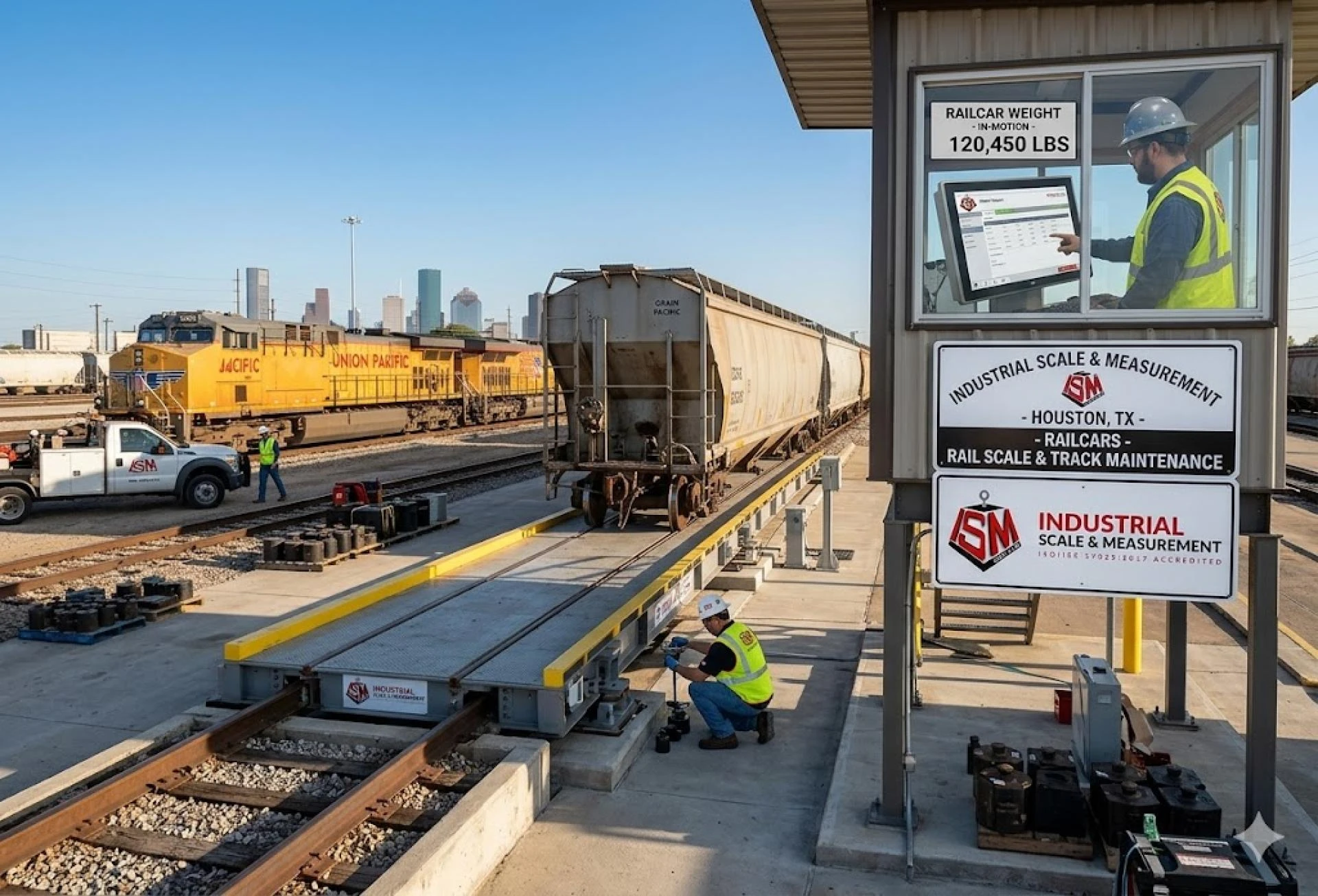 What Technology Is Used in Rail Scale Houston TX Systems