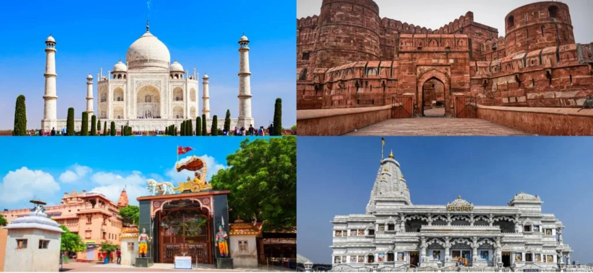 Agra Mathura Vrindavan Tour By Car – Complete Same Day Travel Experience