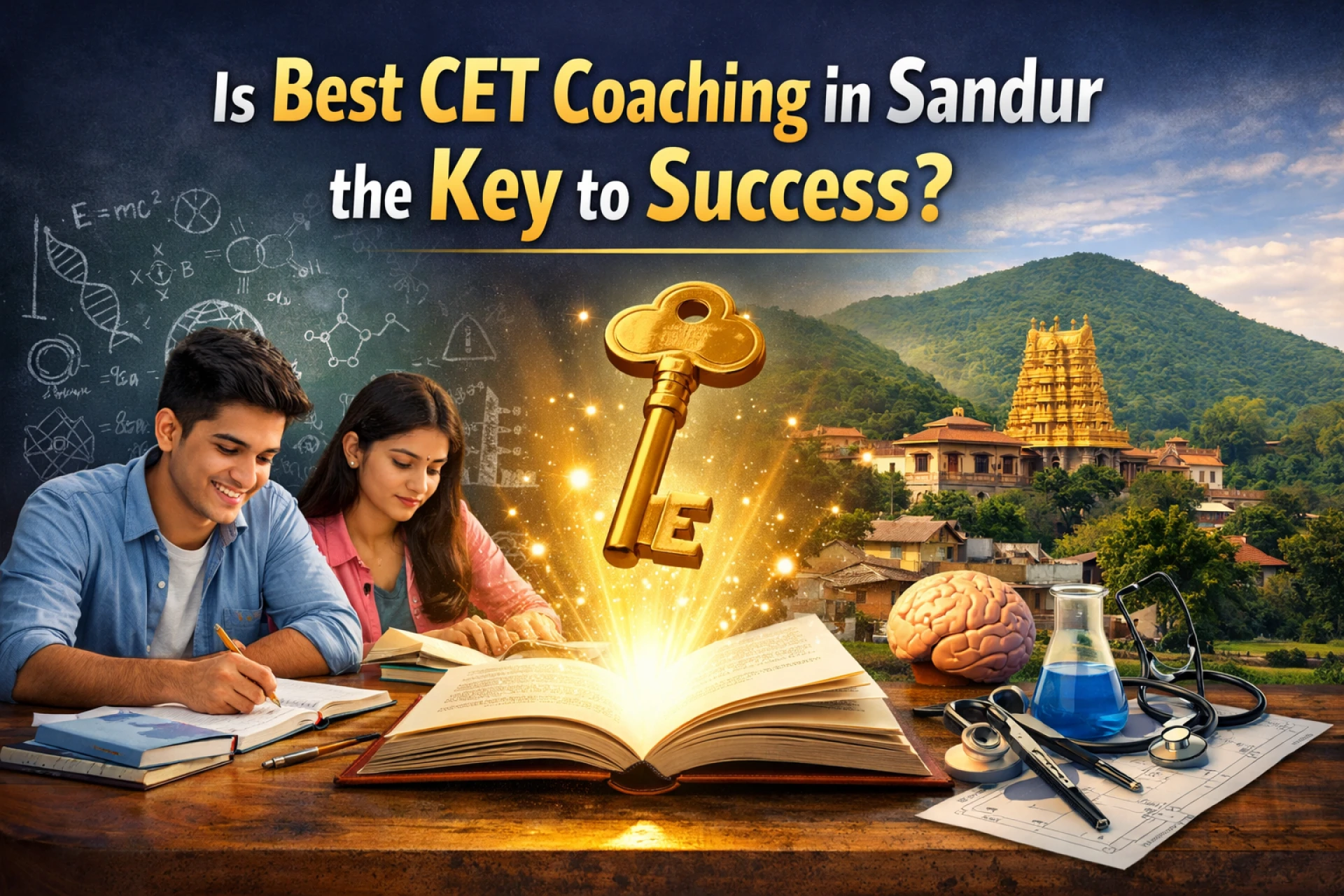 Is Best CET Coaching in Sandur the Key to Success?