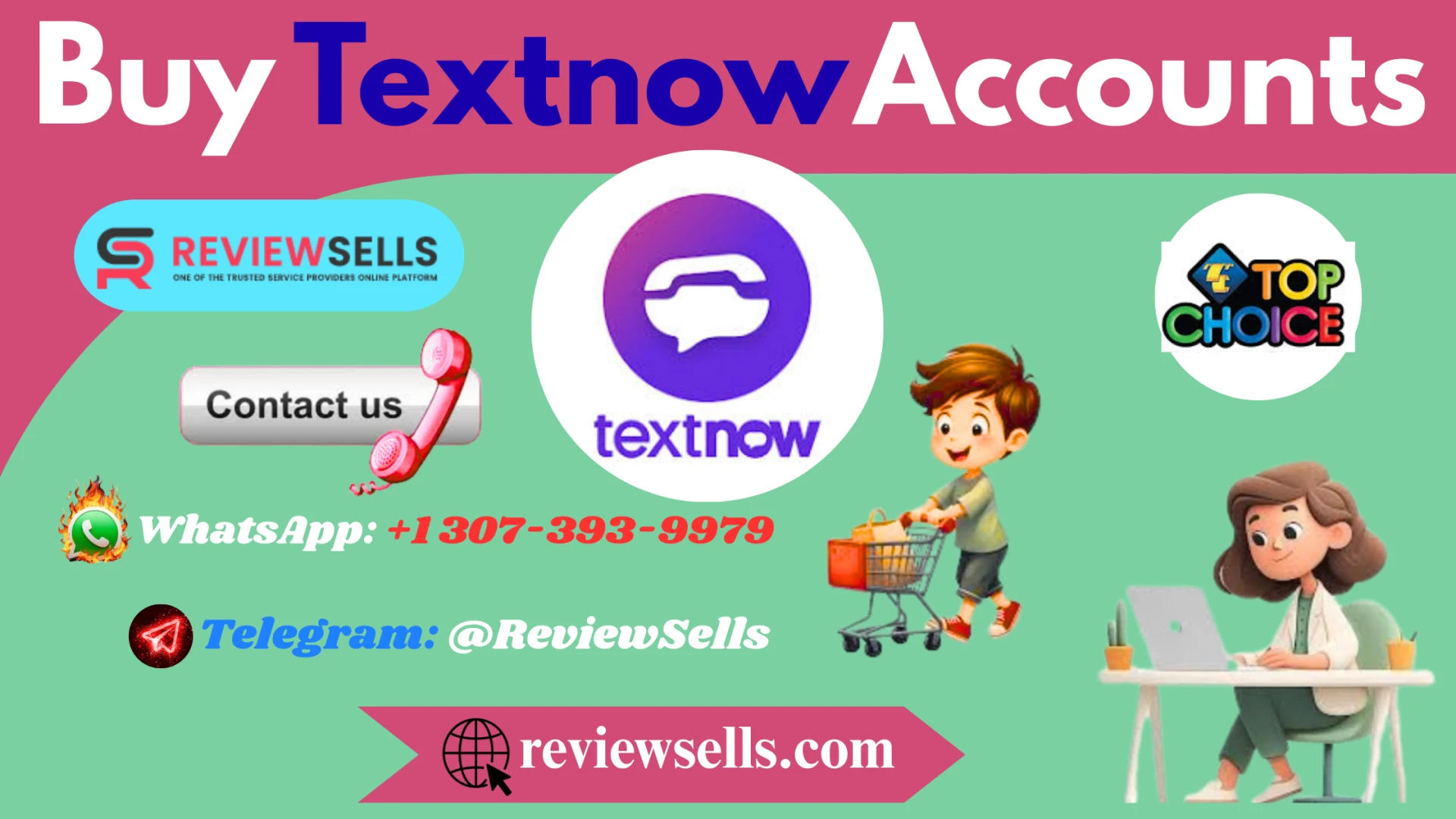 Buy TextNow Accounts | Verified USA Numbers | Reviewsells