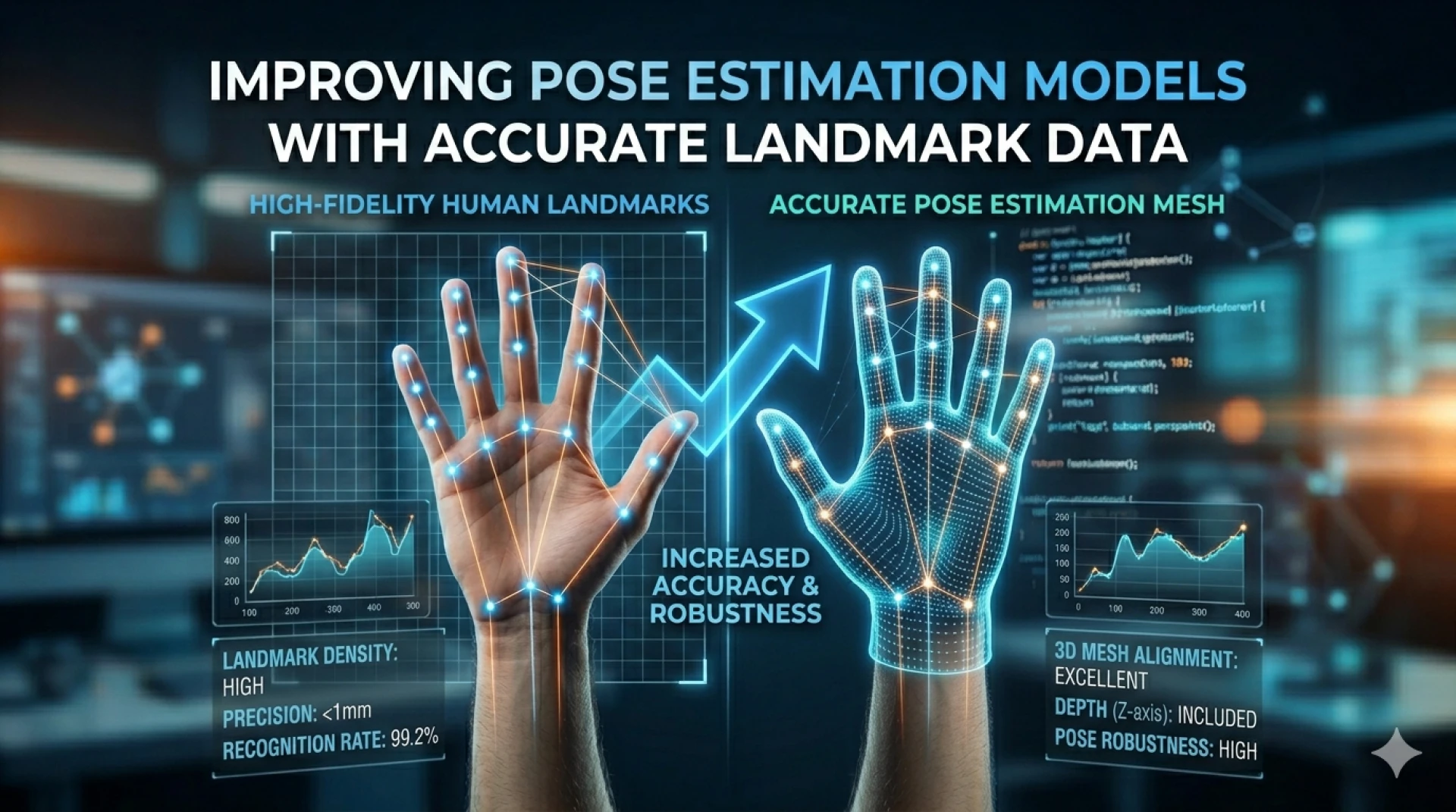 Improving Pose Estimation Models with Accurate Landmark Data