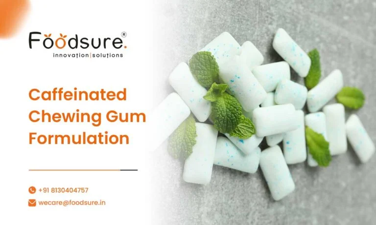 Caffeinated Chewing Gum for Instant Energy