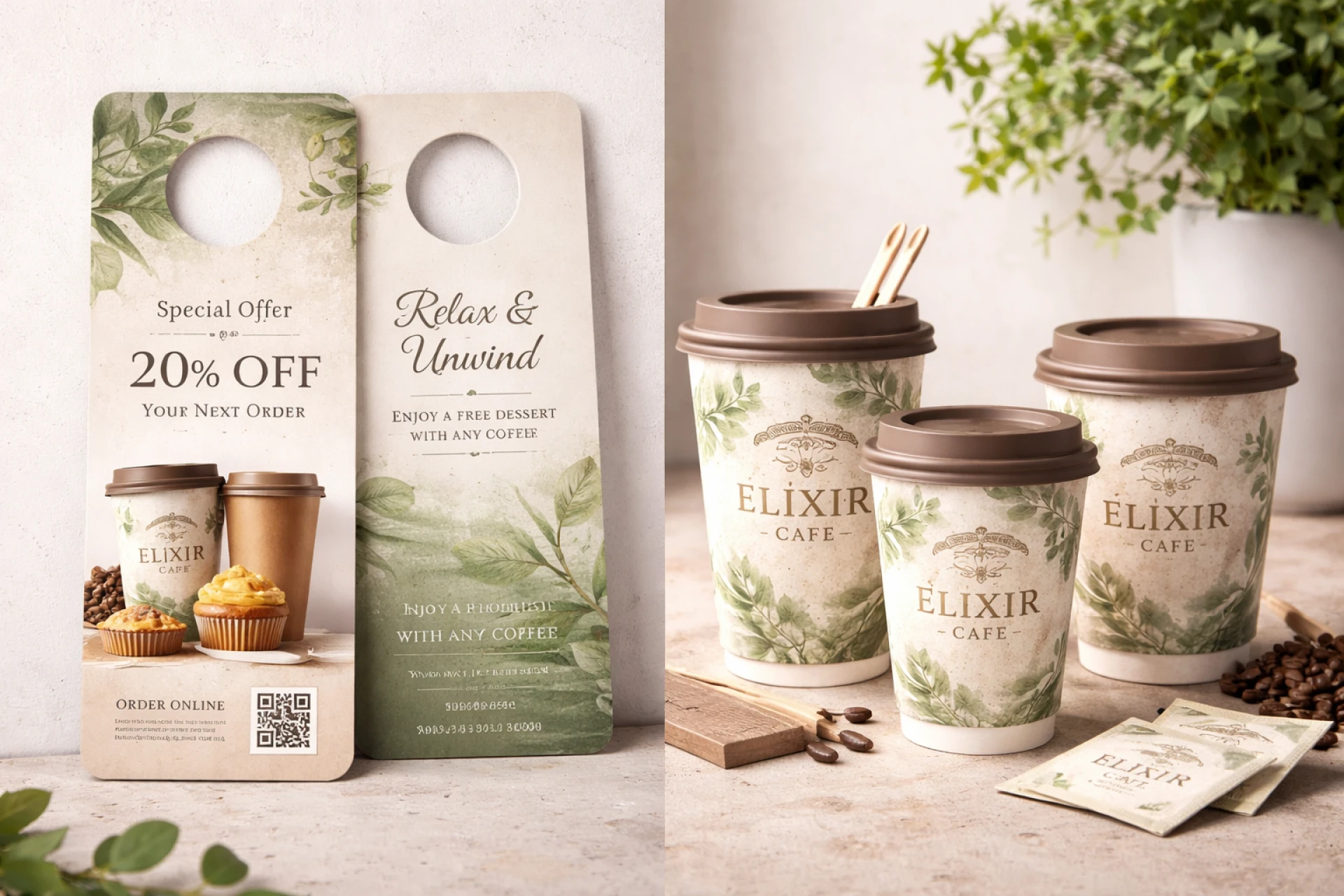 Premium Packaging Solutions for Modern Brands: Custom Door Hangers and Custom Paper Cups