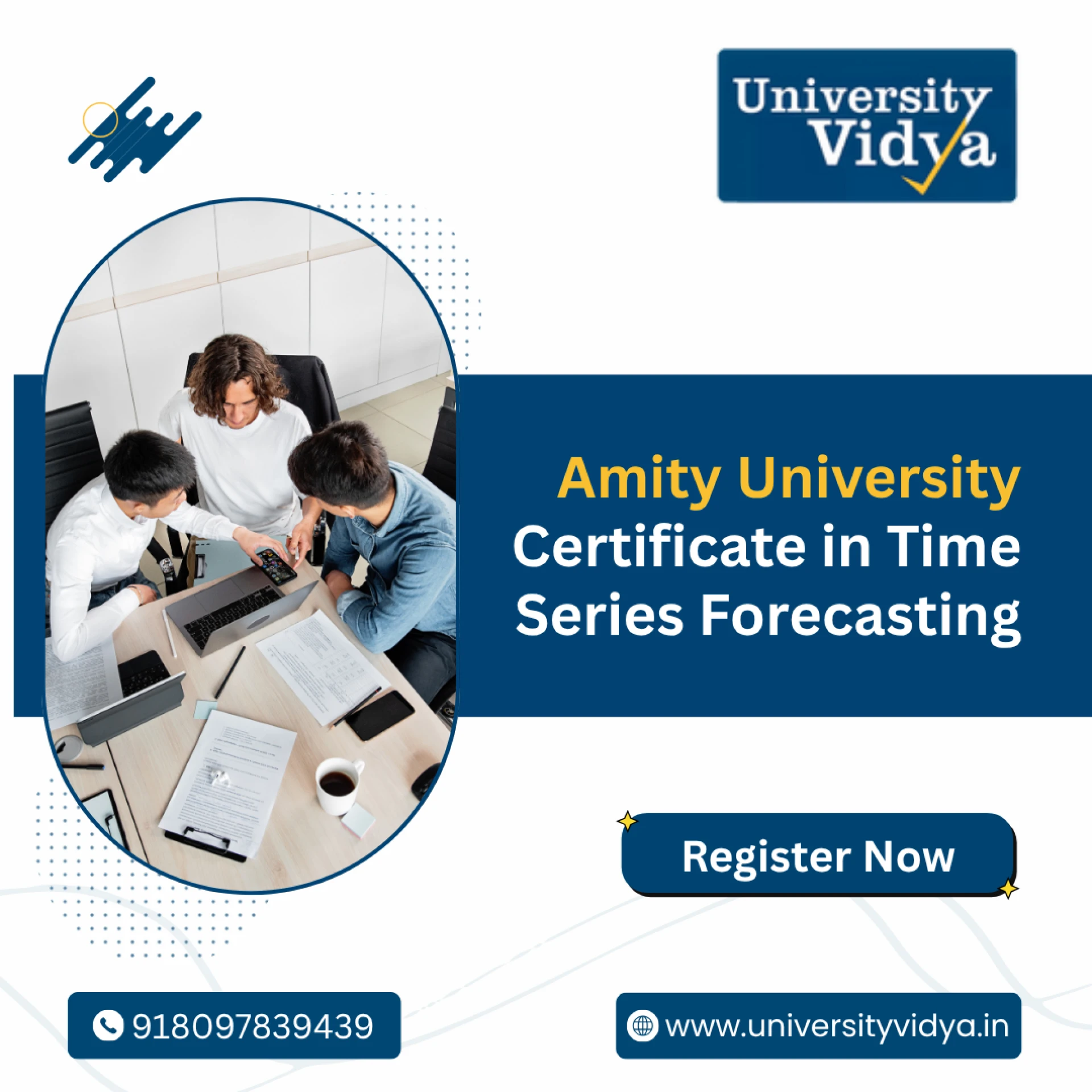 Predicting the Future with Data: A Deep Dive Into Amity University Certificate in Time Series Forecasting