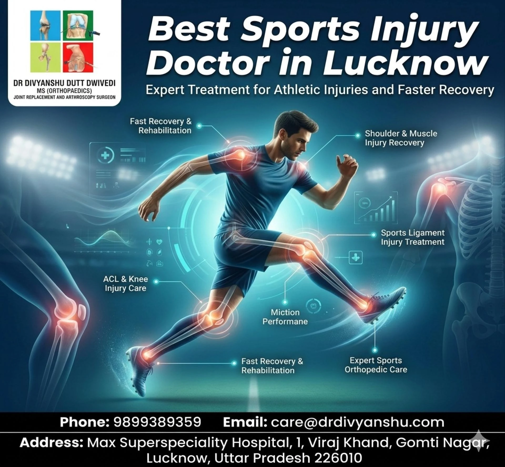 What Defines the Expertise of a Leading Sports Injury Doctor in Lucknow Today