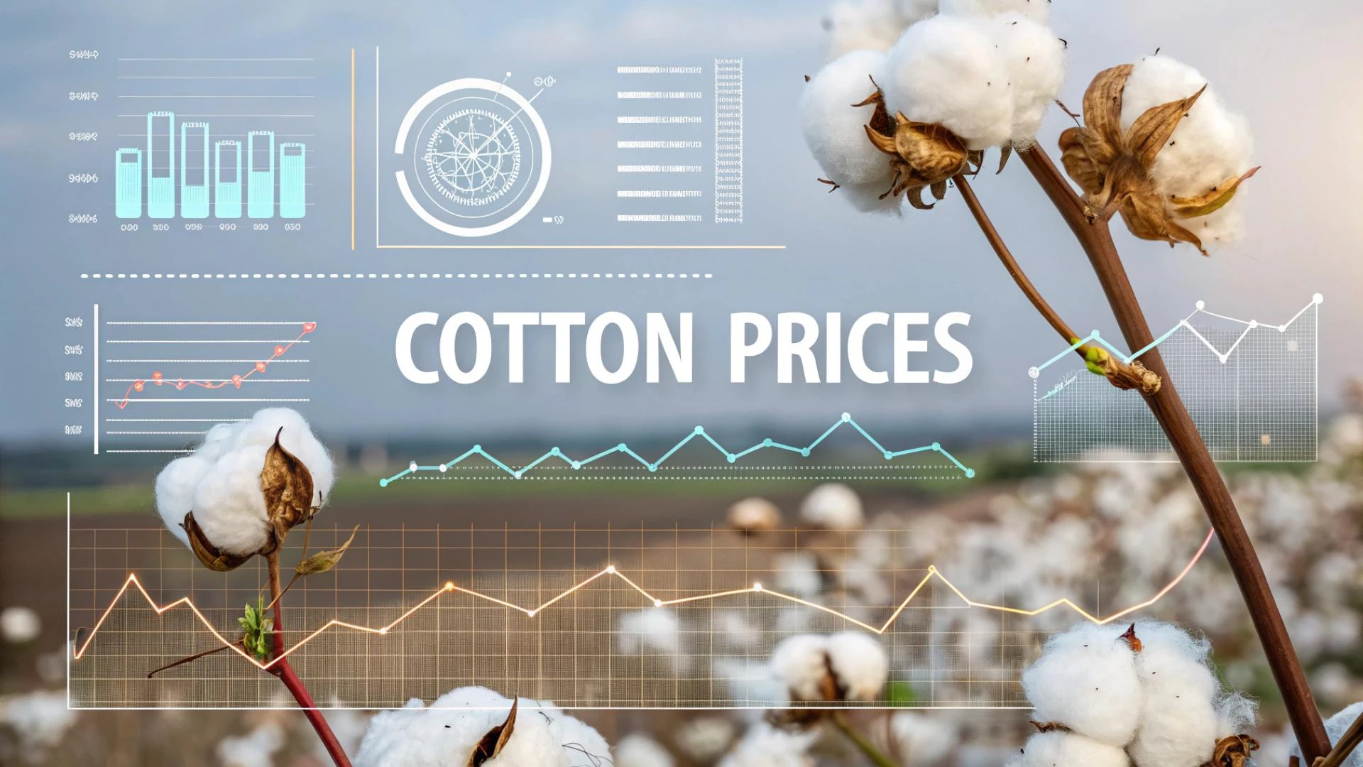 Cotton Prices Index Analysis with Quarterly Trend and Forecast Prices Chart