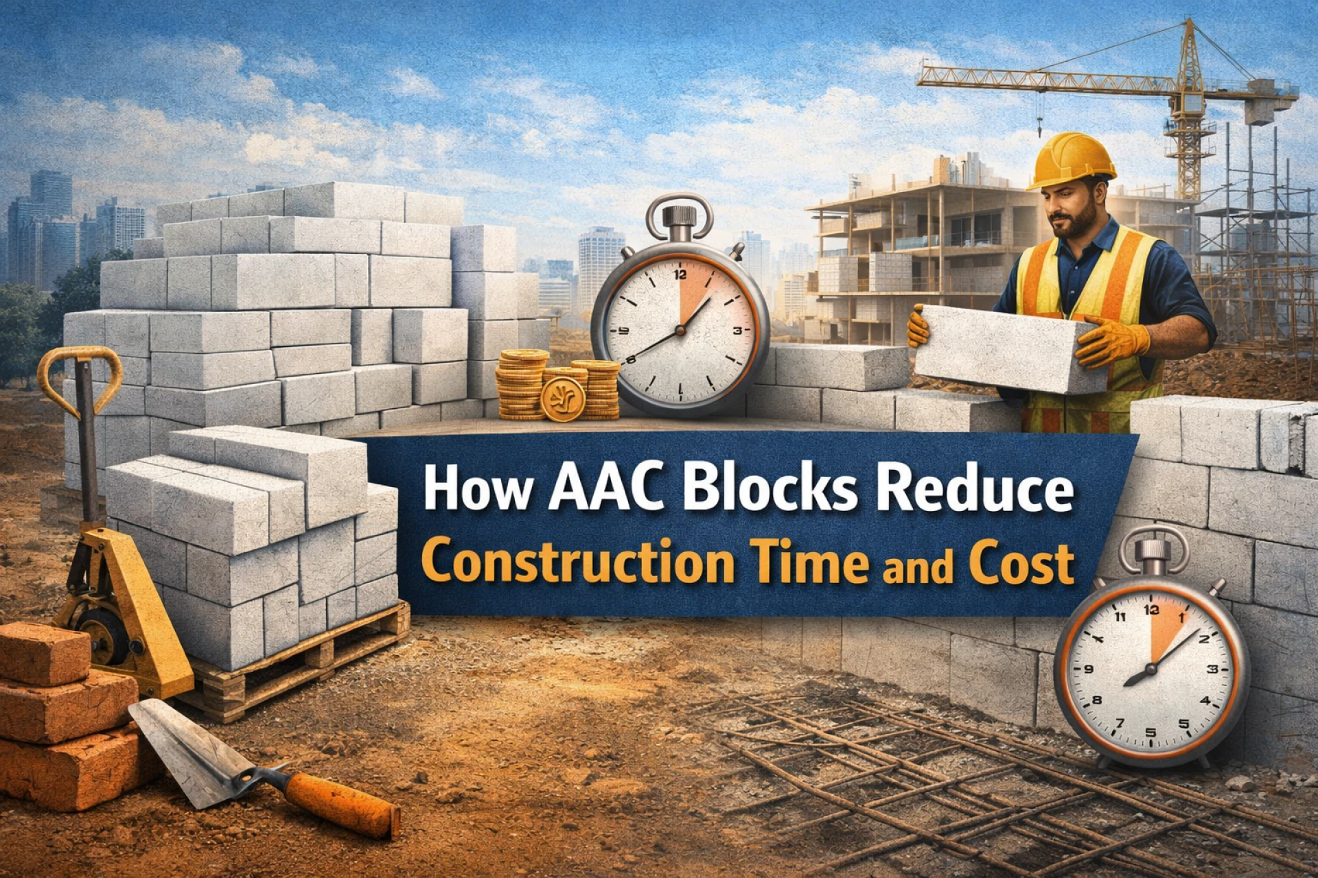 How AAC Blocks Reduce Construction Time and Cost