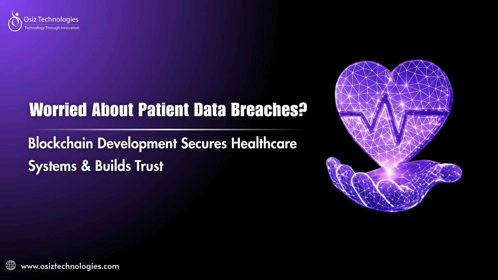 Worried About Patient Data Breaches? Blockchain Development Secures Healthcare Systems & Builds Trust