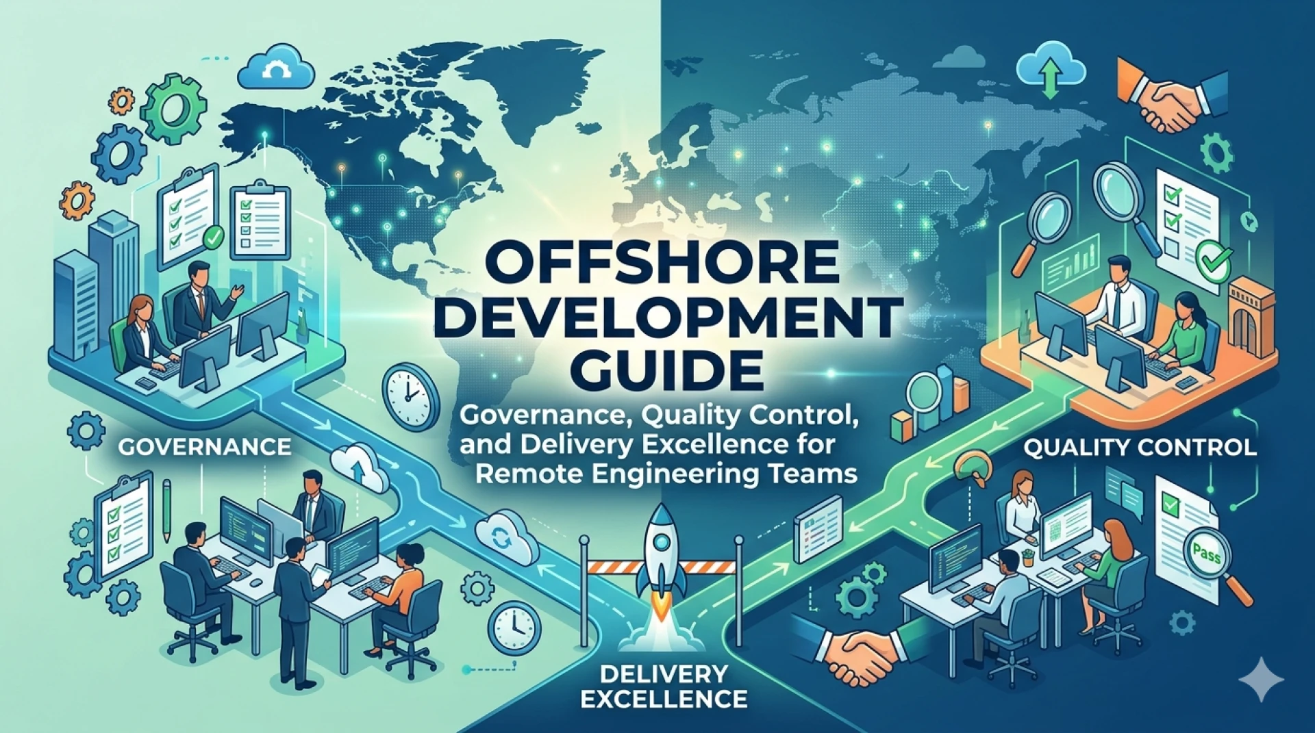 Offshore Development Guide: Governance, Quality Control, and Delivery Excellence for Remote Engineering Teams