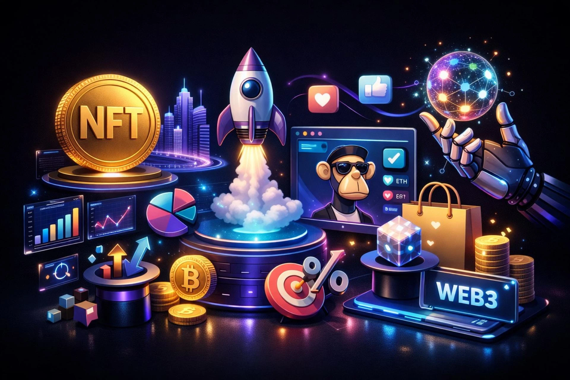 How NFT Launch Campaign Services Turn Your Idea Into a Successful Drop?