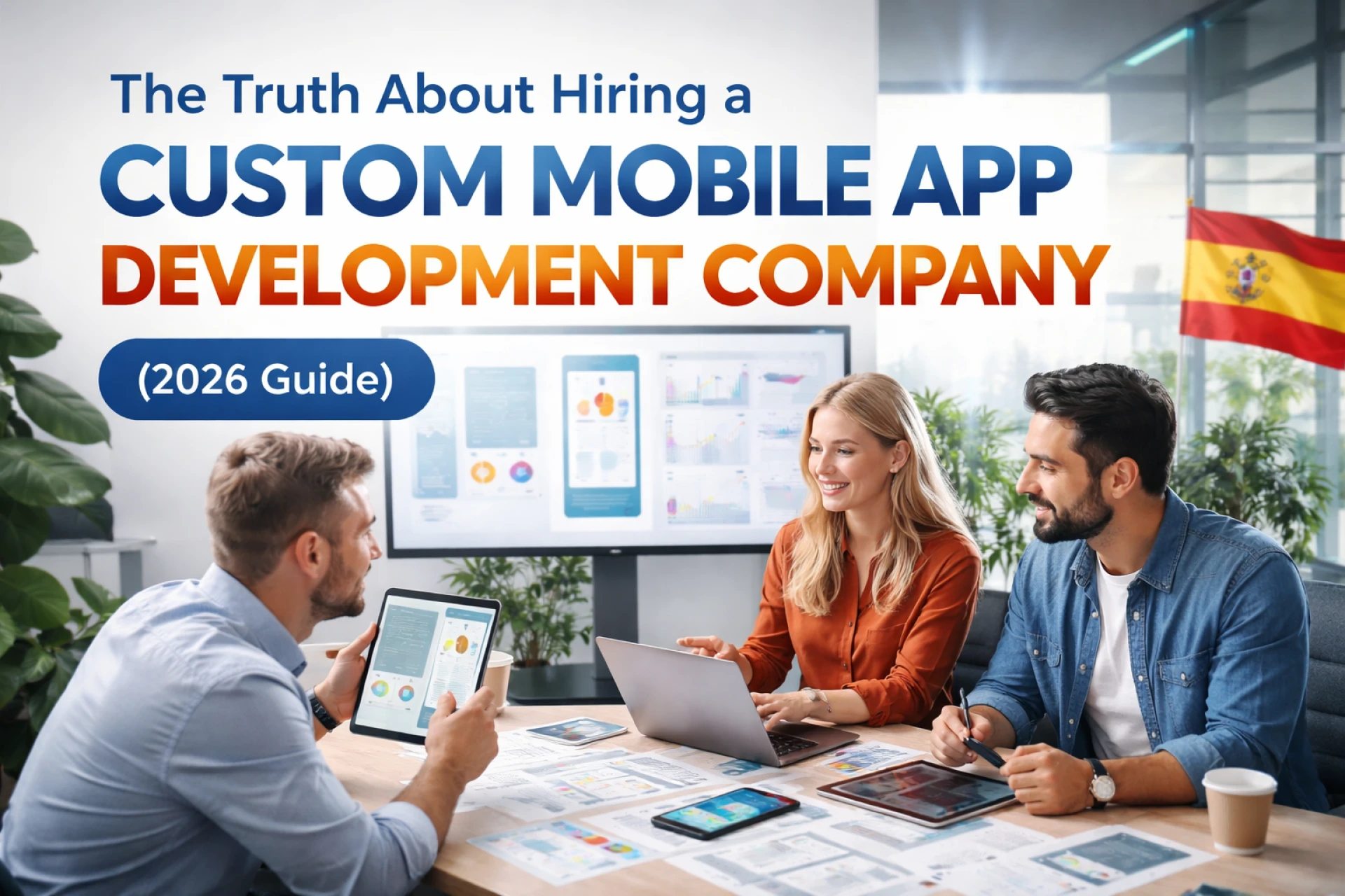 The Truth About Hiring a Custom Mobile App Development Company in Spain (2026 Guide)