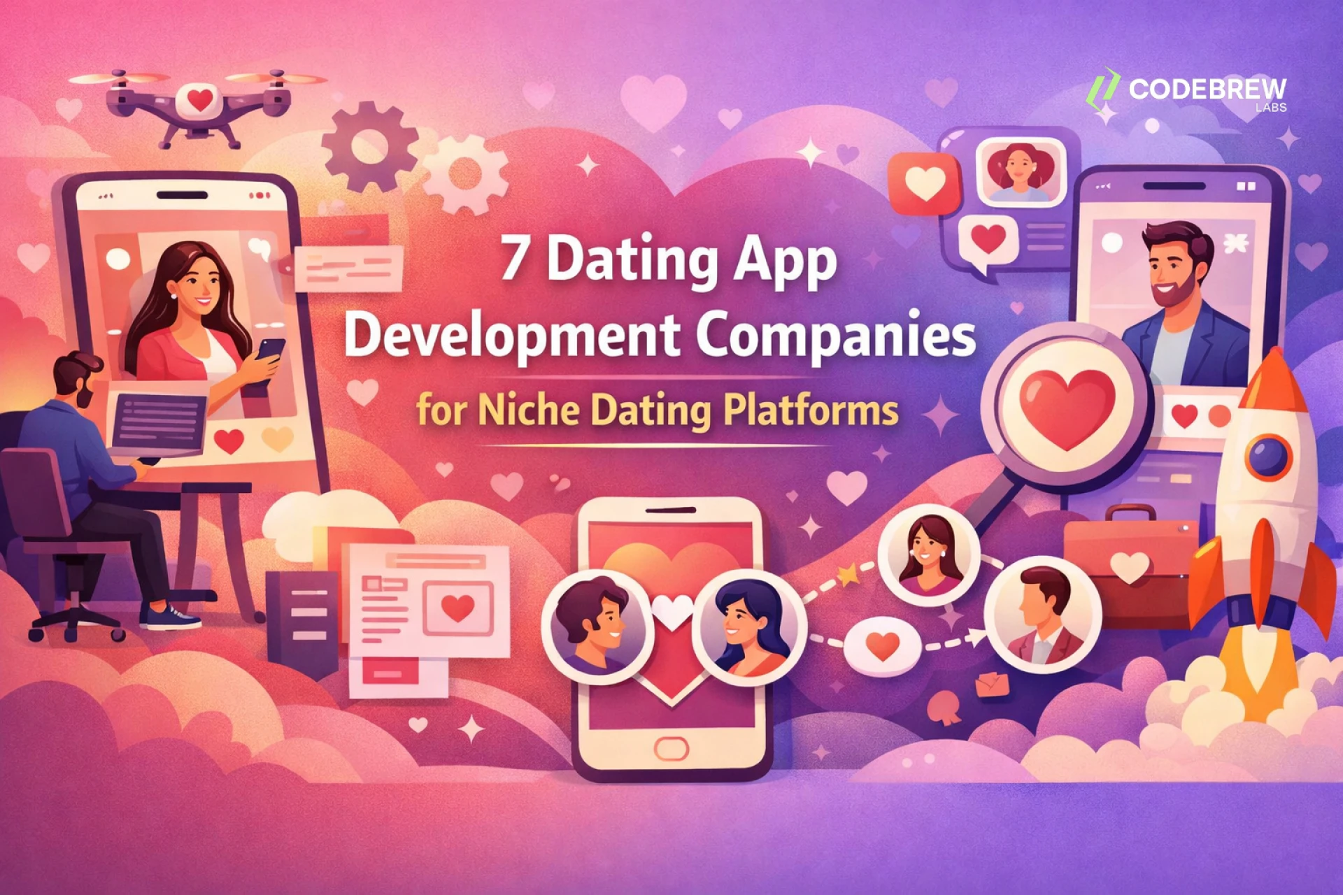 7 Dating App Development Companies for Niche Dating Platforms