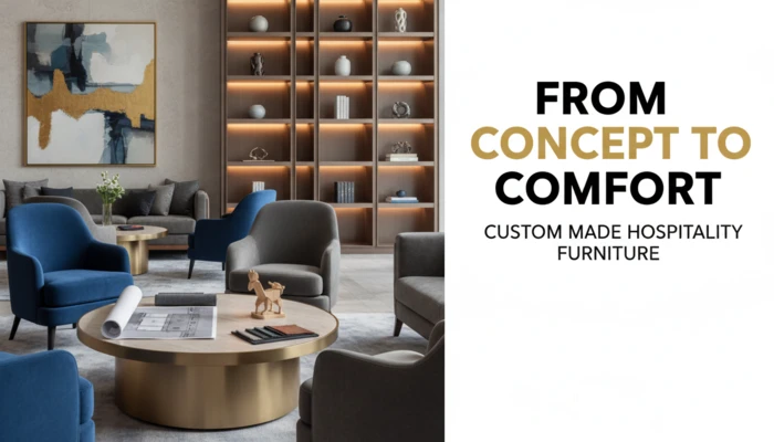 From Concept to Comfort: Custom Made Hospitality Furniture Explained