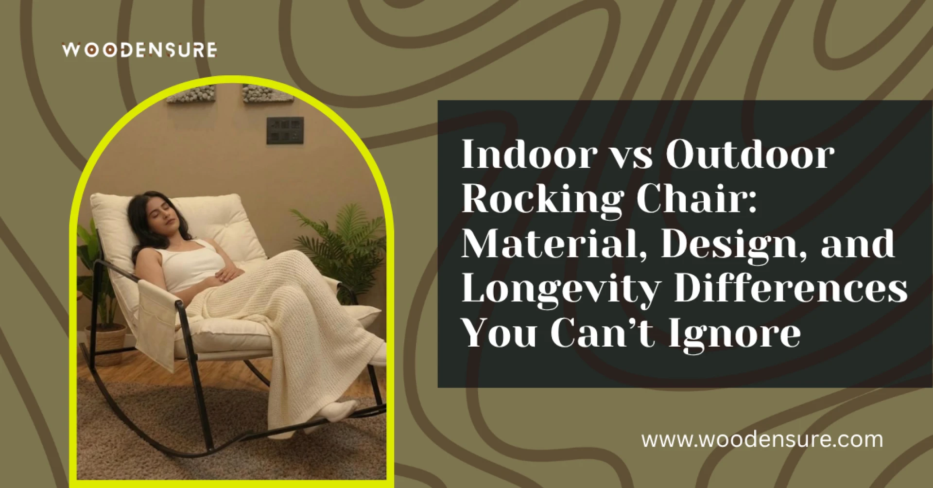 Indoor vs Outdoor Rocking Chair: Material, Design, and Longevity Differences You Can’t Ignore