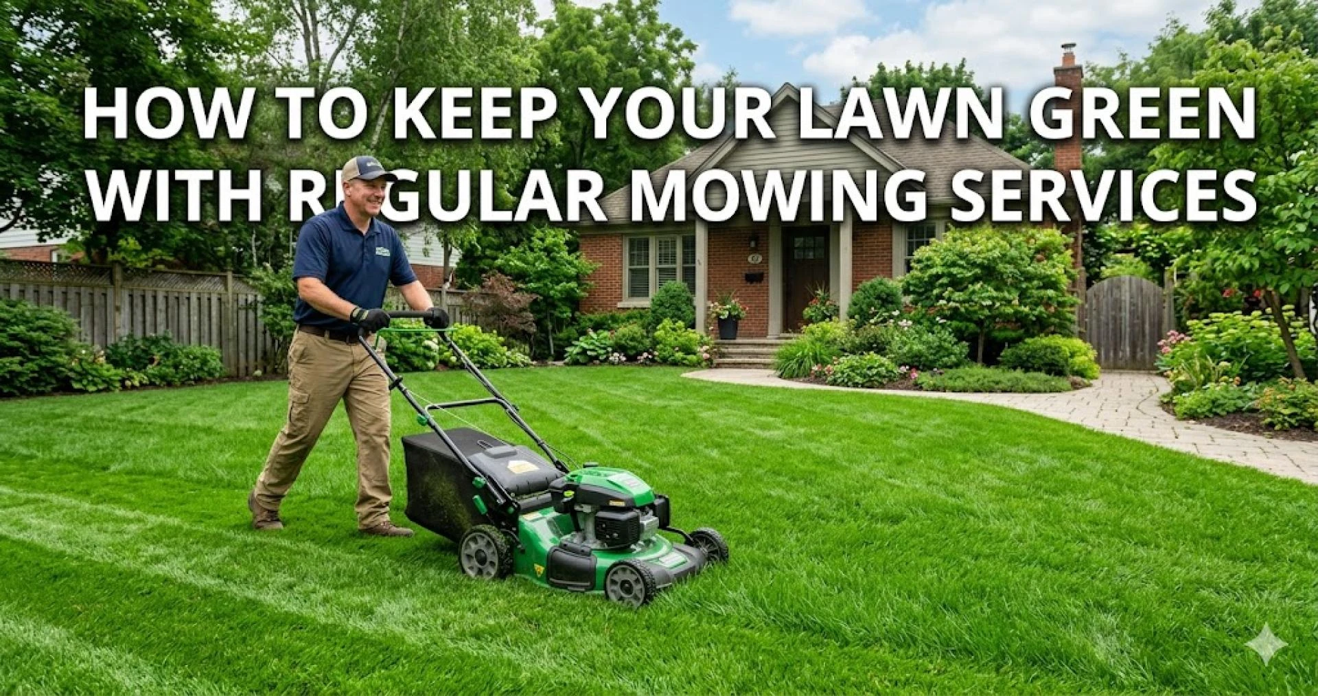 How to Keep Your Lawn Green with Regular Mowing Services
