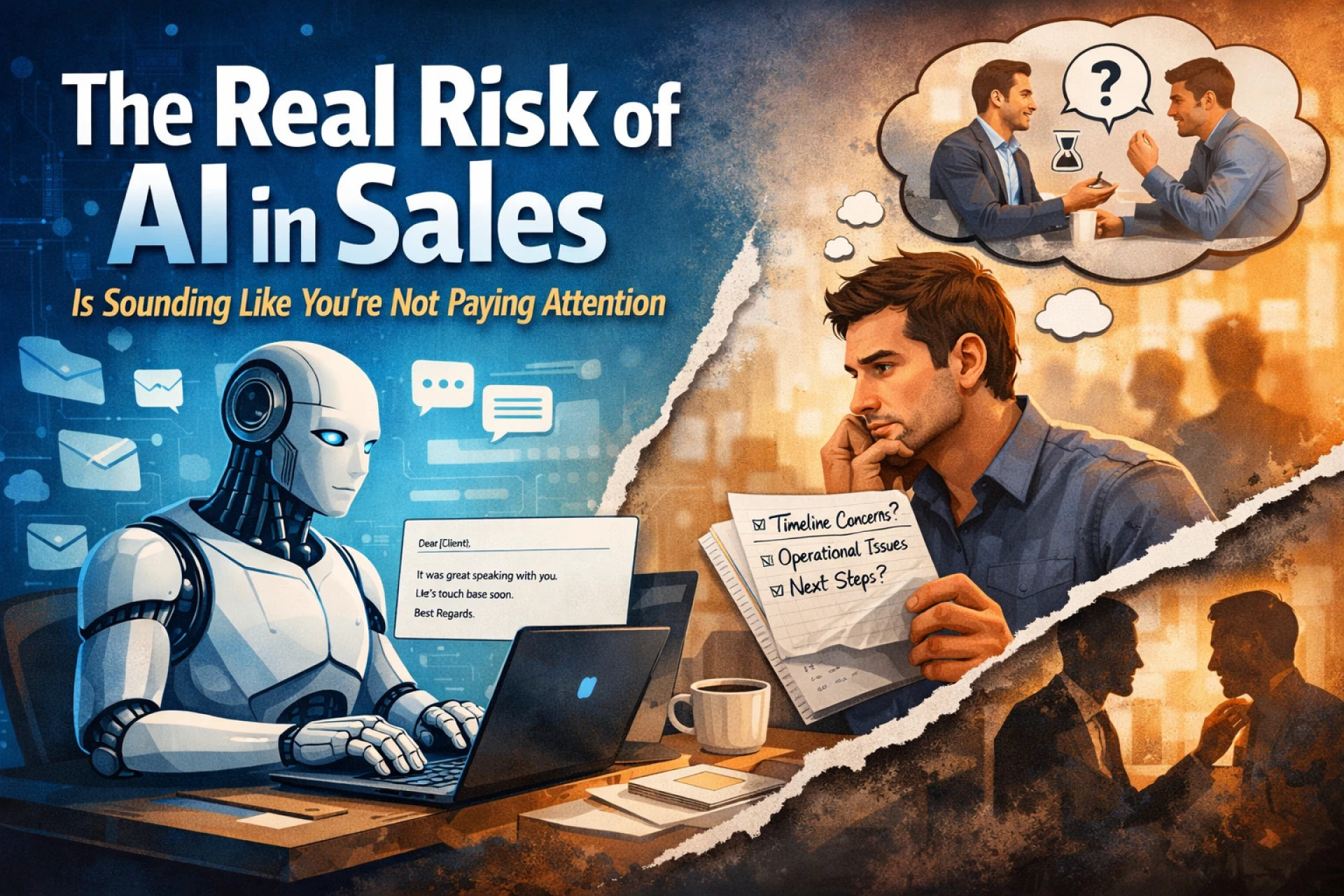 When AI Writes the Follow-Up: How Sales Teams Can Use AI Without Losing the Human Connection