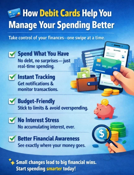 How Debit Cards Help You Manage Your Spending Better