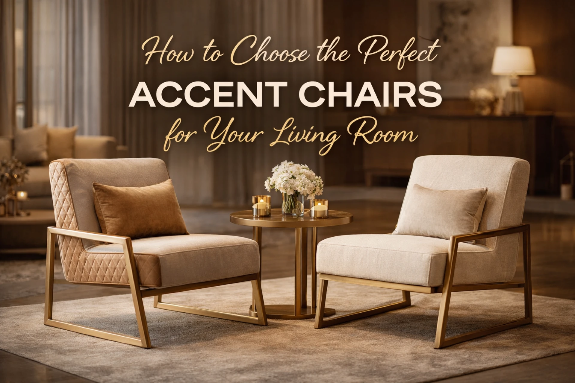 How to Choose the Perfect Accent Chair for Your Living Room