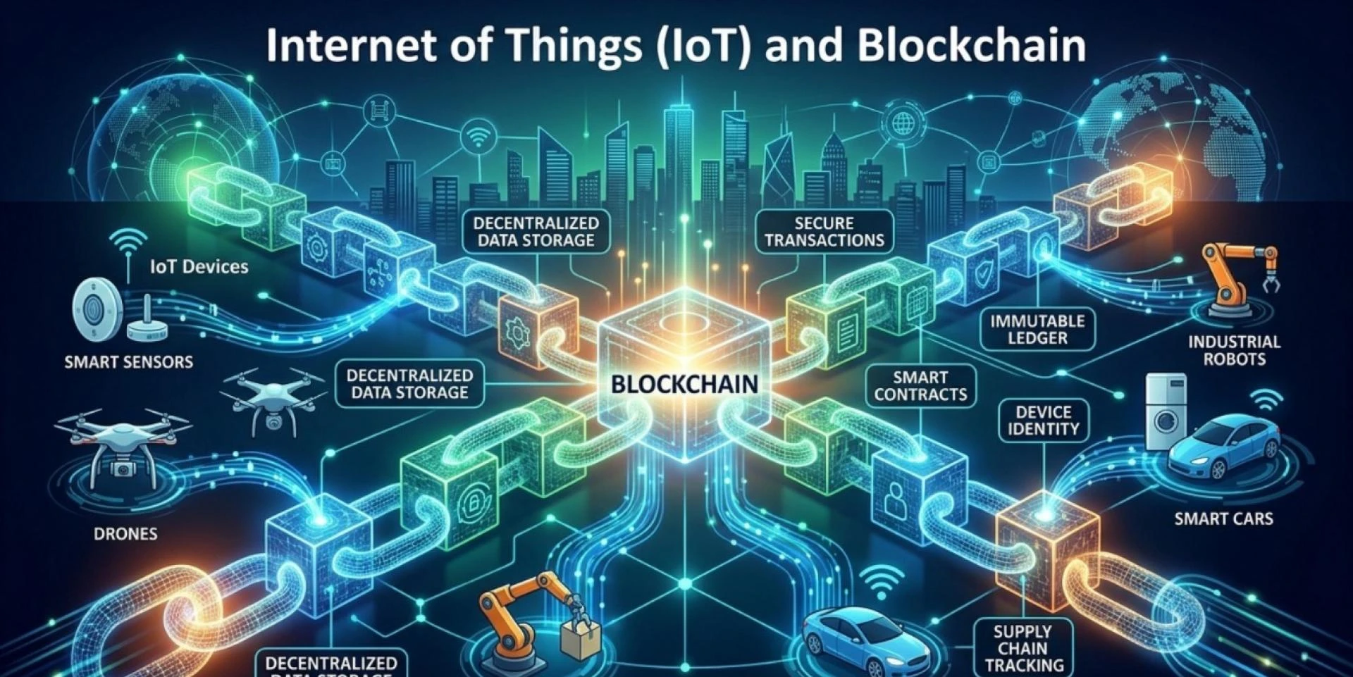 Sviluppo della blockchain dell'IoT | Soluzioni blockchain per l'IoT
