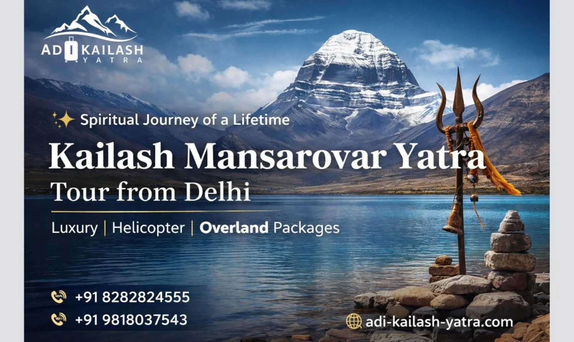 Kailash Mansarovar Yatra Tour from Delhi – Sacred Pilgrimage Package