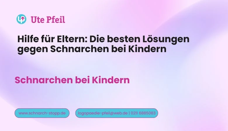 Hilfe für Eltern: Die besten Lösungen gegen Schnarchen bei Kindern