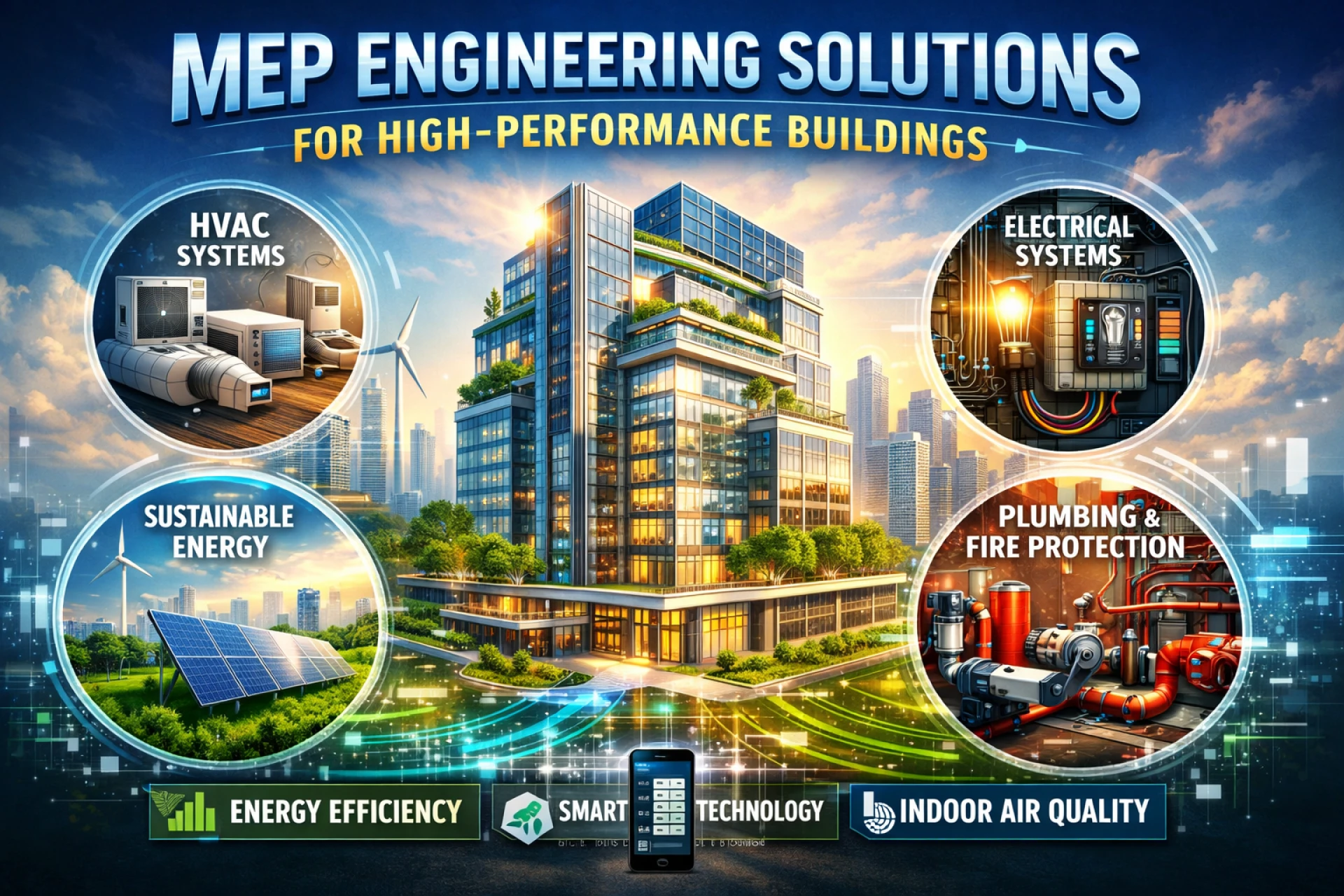 MEP Engineering Solutions for High-Performance Buildings