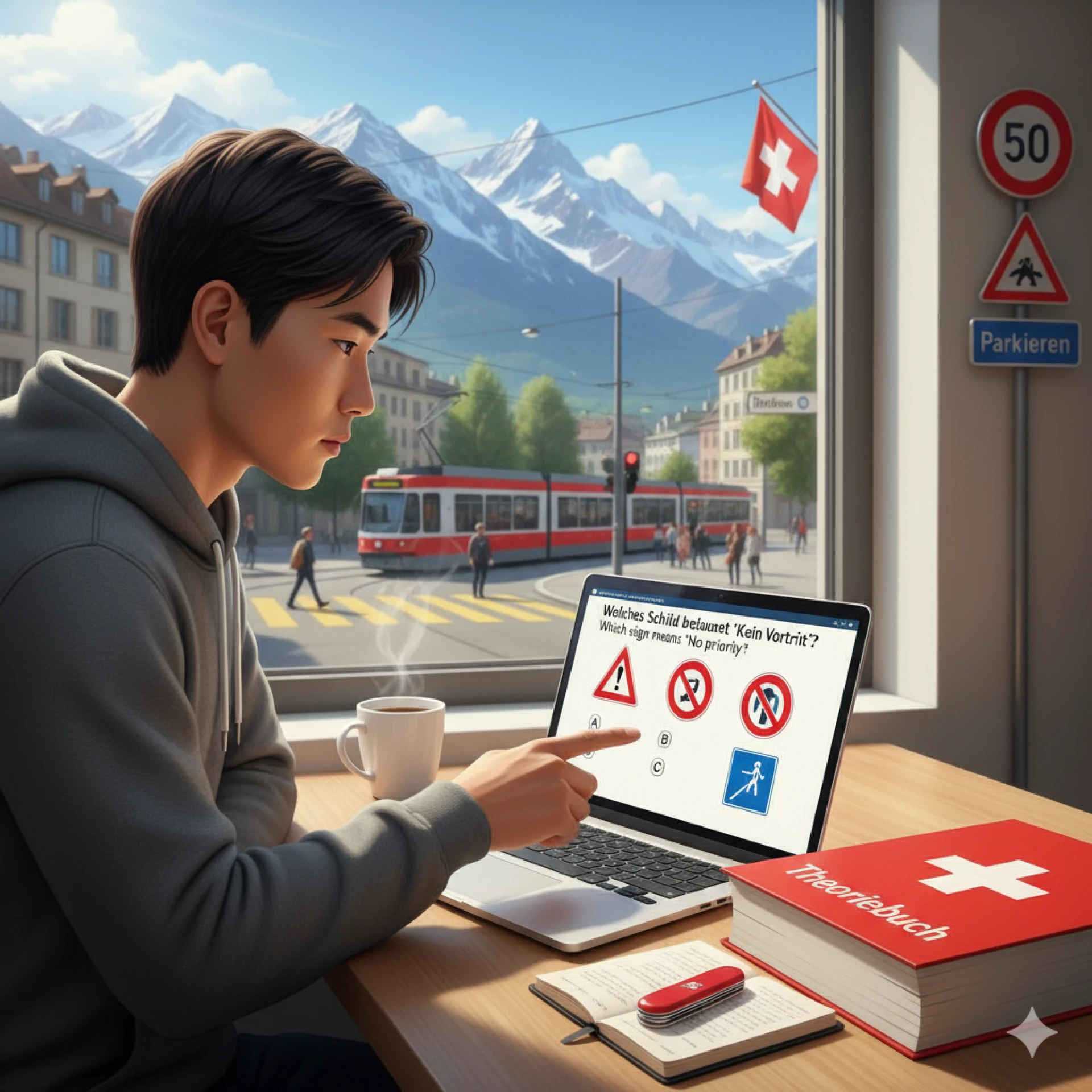 Comment réussir l’examen théorique du permis en Suisse : guide complet pour débutants et expatriés