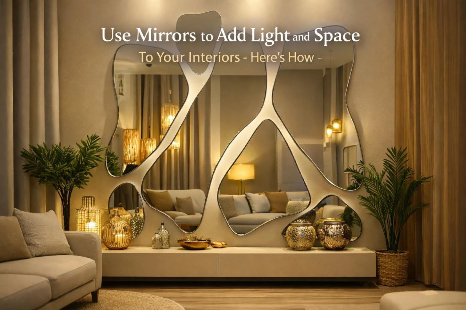 Using Mirrors to Transform Light and Space in Interior Design
