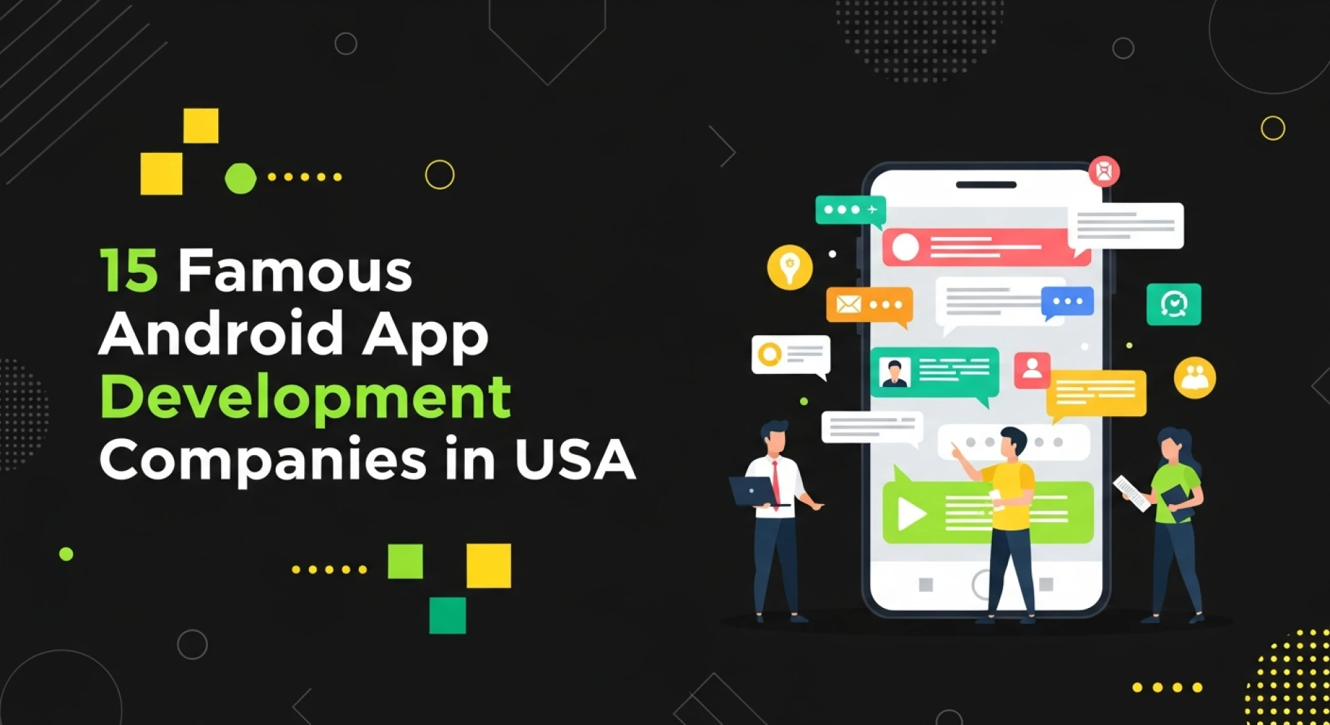 15 Famous Android App Development Companies in USA