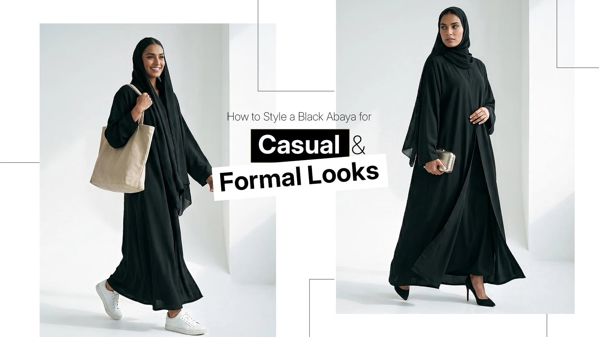 How to Style a Black Abaya for Casual and Formal Looks