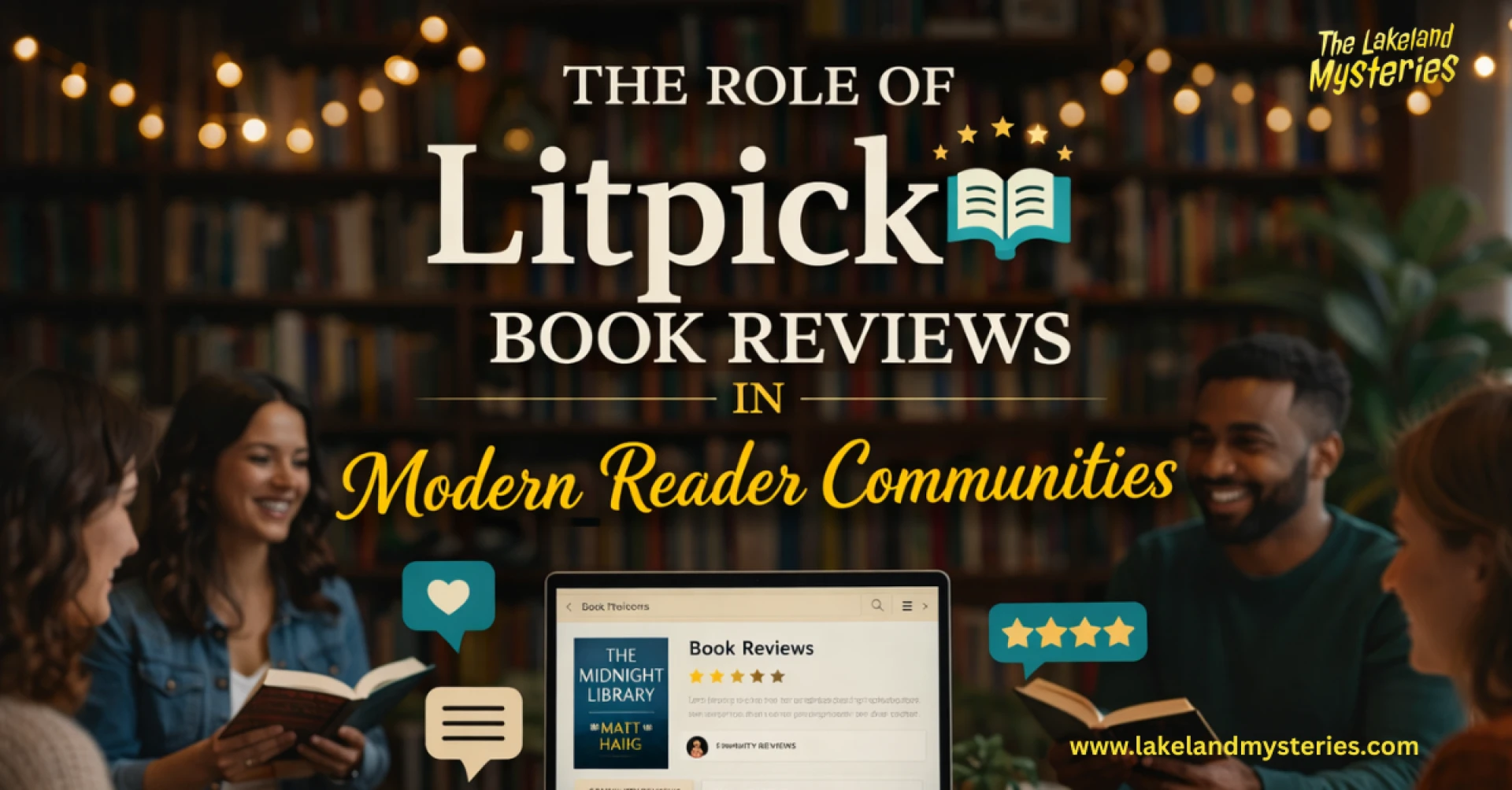 The Role of Litpick Book Reviews in Modern Reader Communities !