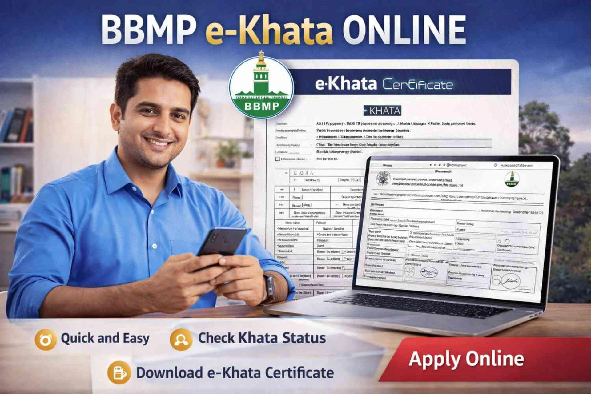 Which Documents Are Required for BBMP e Khata Online Application