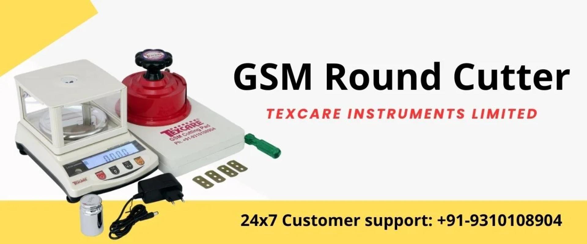 GSM Round Cutter for Accurate Fabric Testing and Measurement