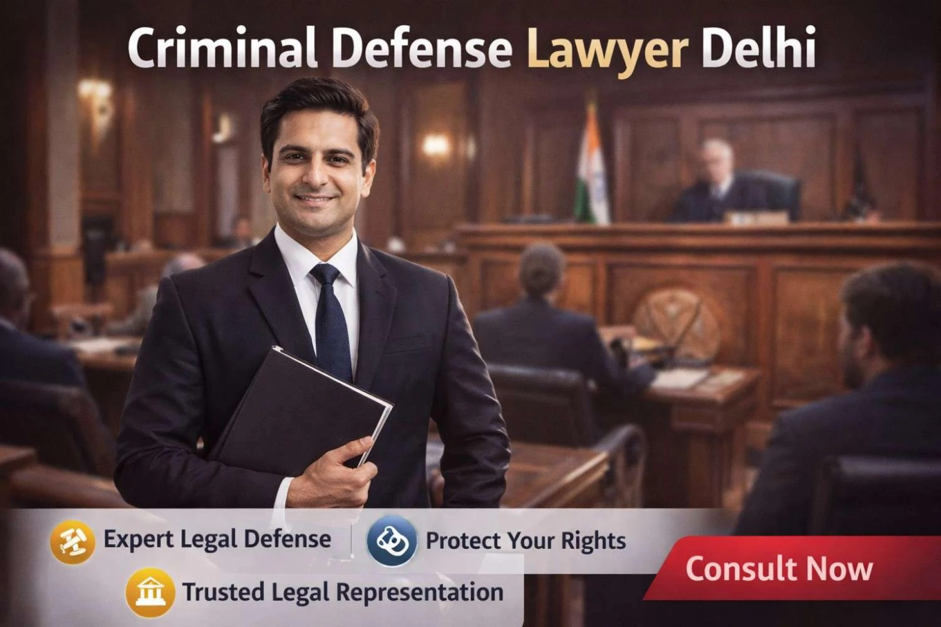What is the Complete Process Followed by Criminal Defense Lawyer Delhi