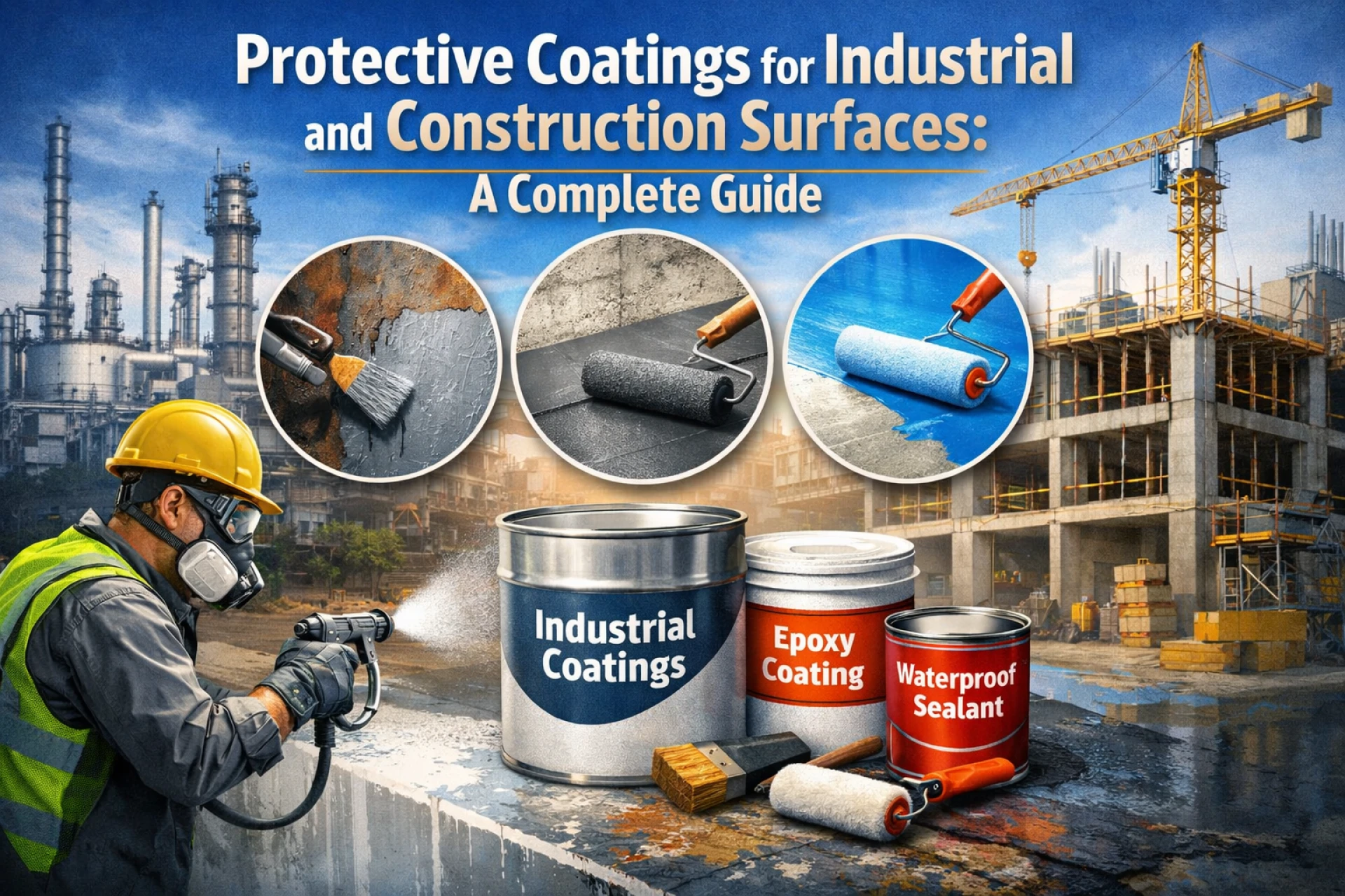 Protective Coatings for Industrial and Construction Surfaces: A Complete Guide