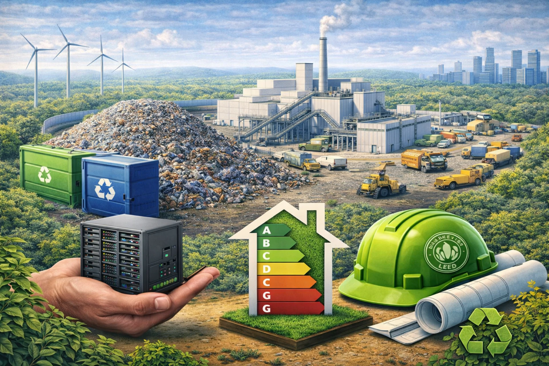 Atık Yönetim Tesisi LEED Danışmanlık Firmaları - Uzman Şirketler