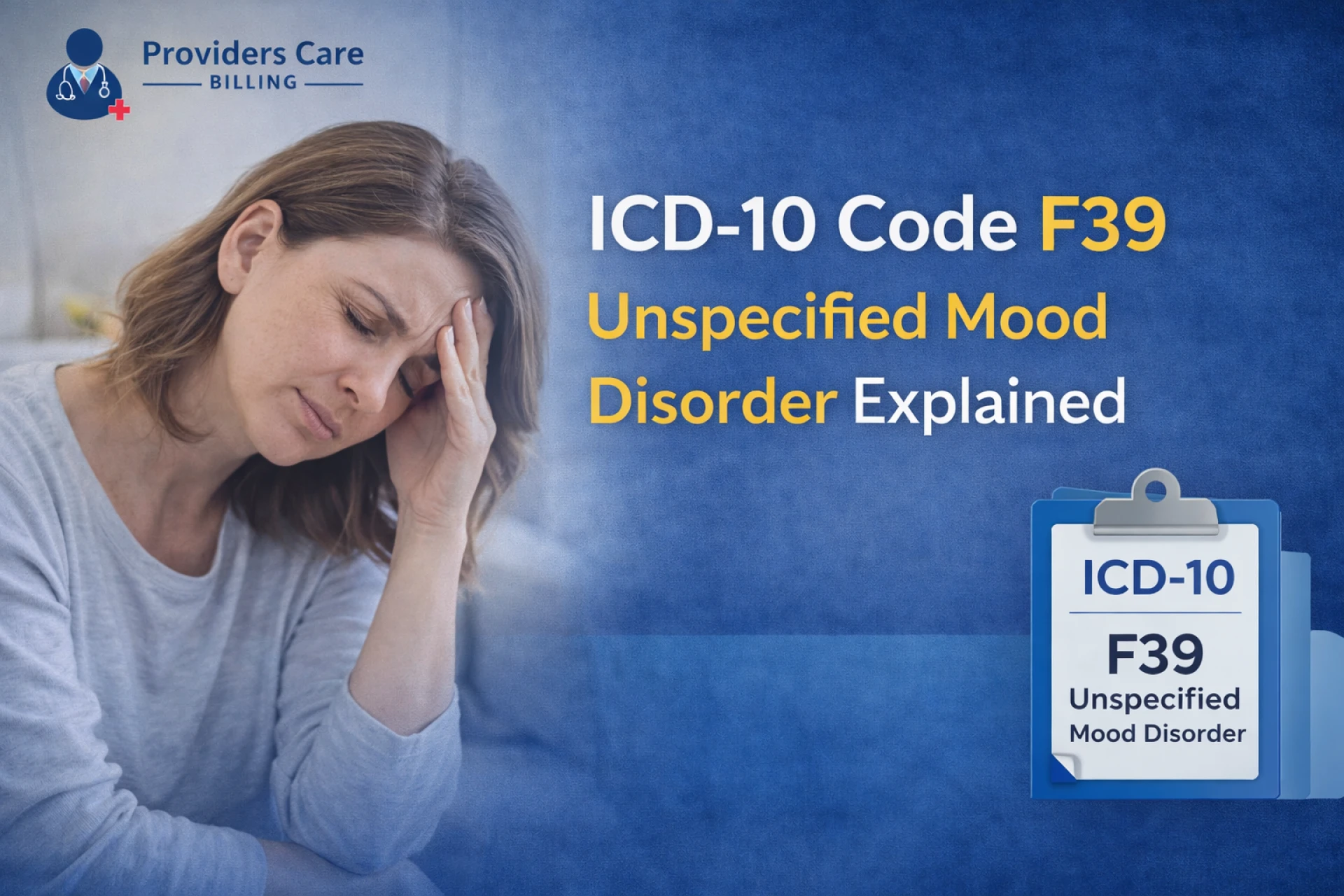 ICD‑10 Code F39 – Unspecified Mood Disorder Explained 