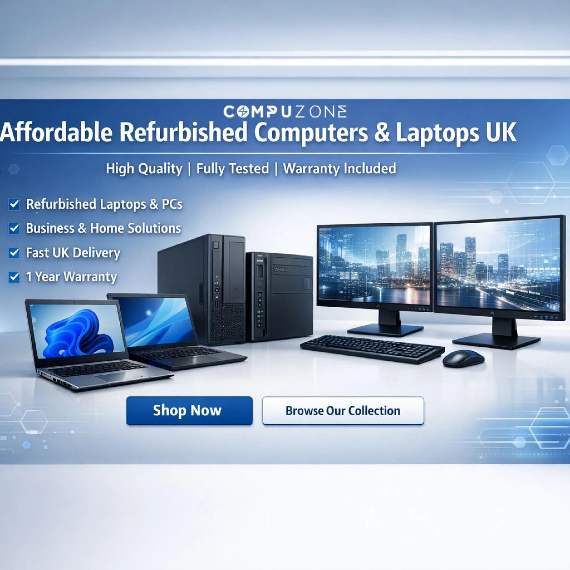 Create the Ultimate Workstation with Refurbished Laptops and Monitors