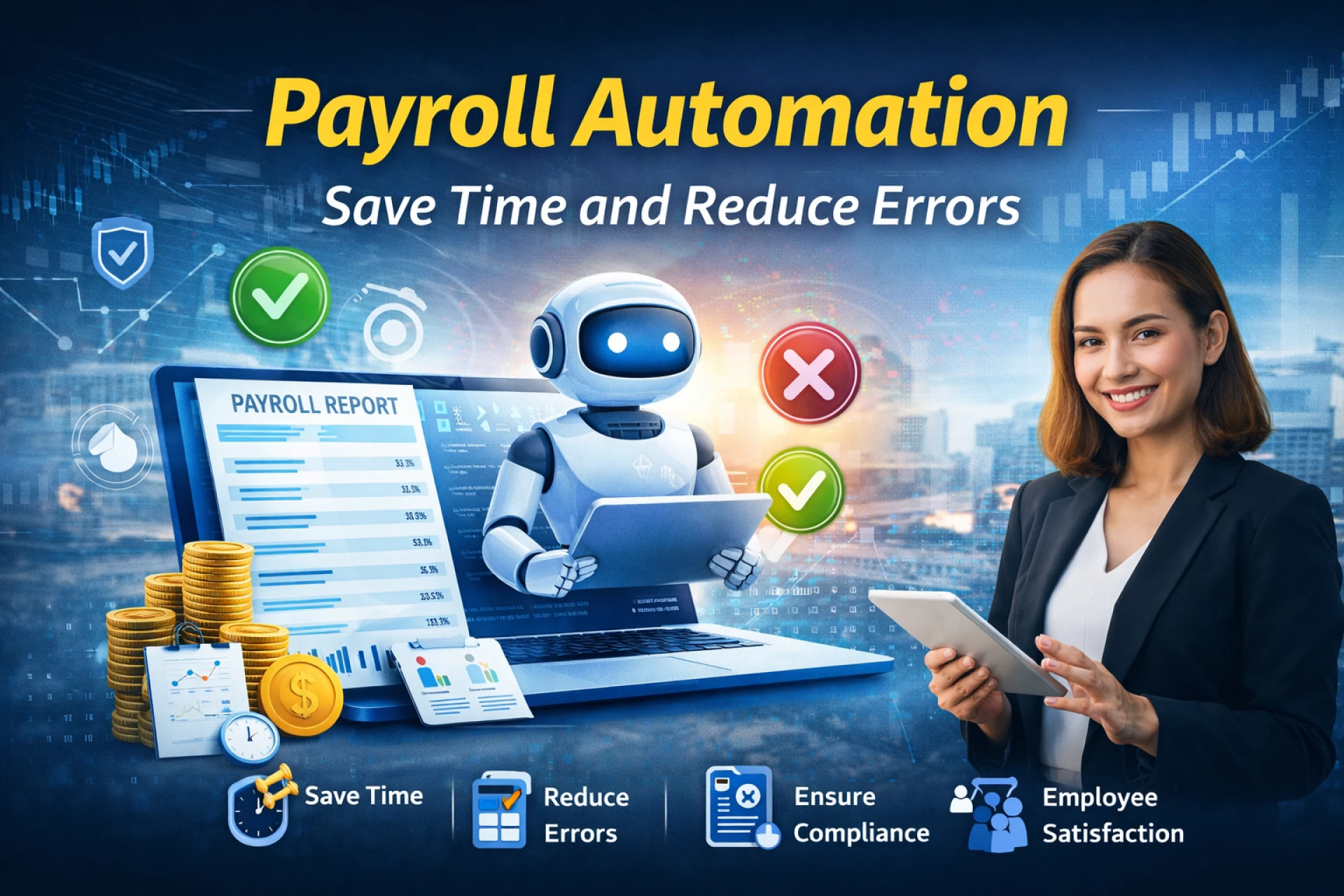 Payroll Automation: Save Time and Reduce Errors