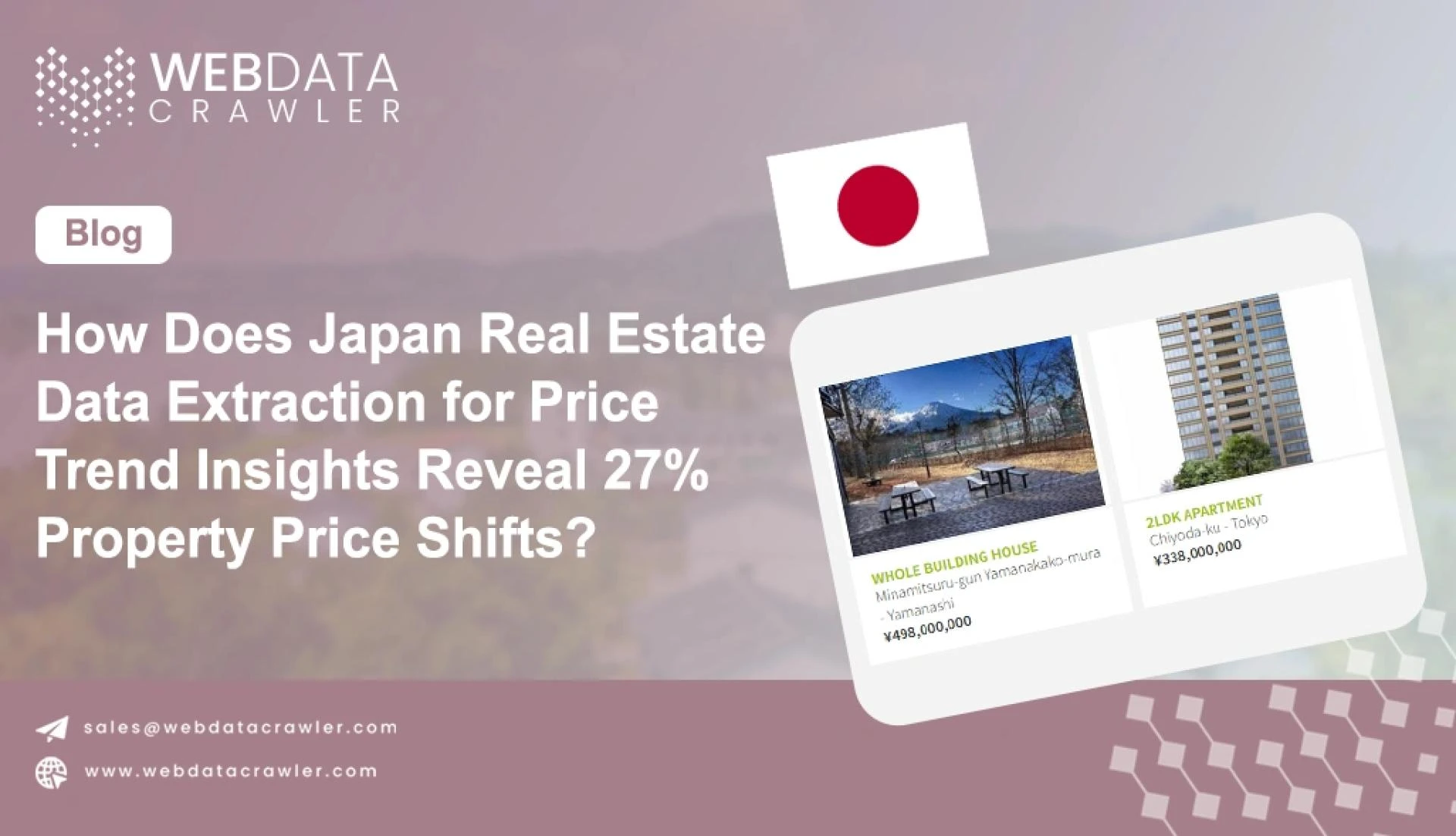 Japan Real Estate Data Extraction for Price Trend Insights
