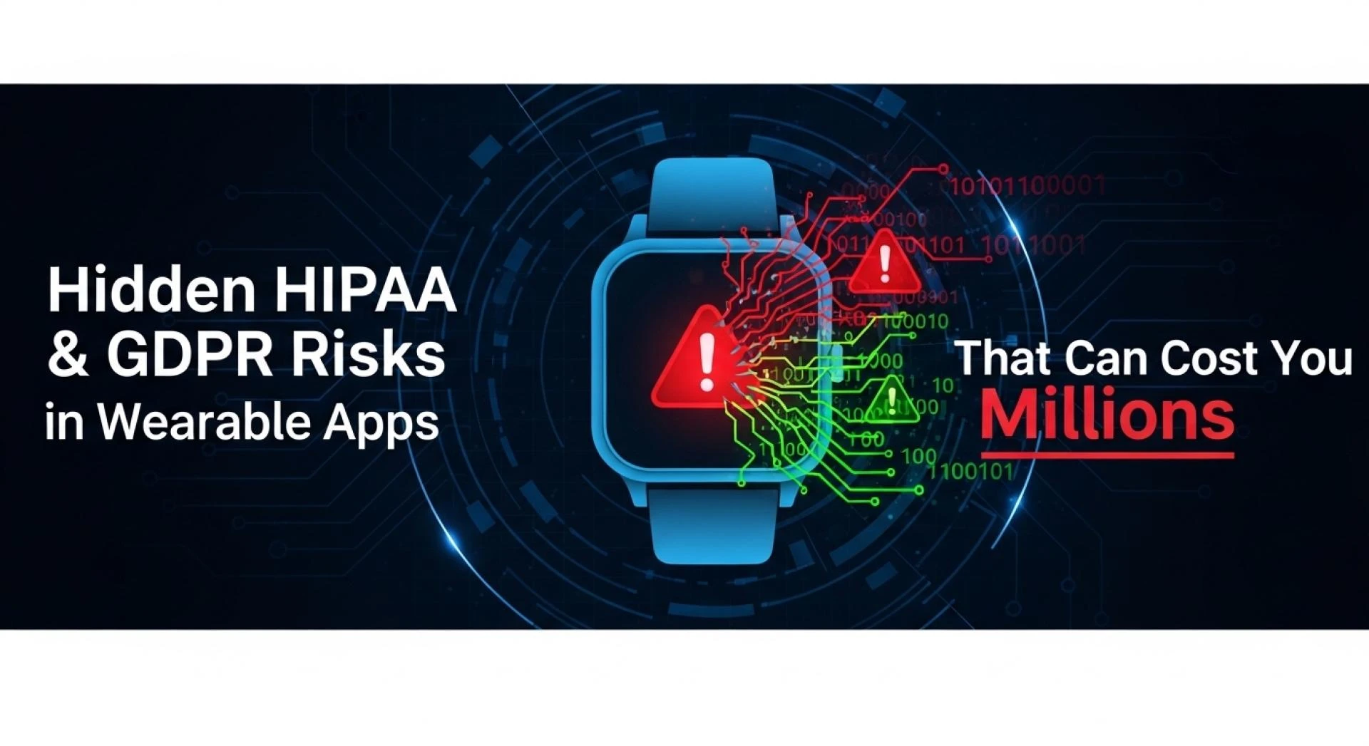 Hidden HIPAA & GDPR Risks in Wearable Apps That Can Cost You Millions 