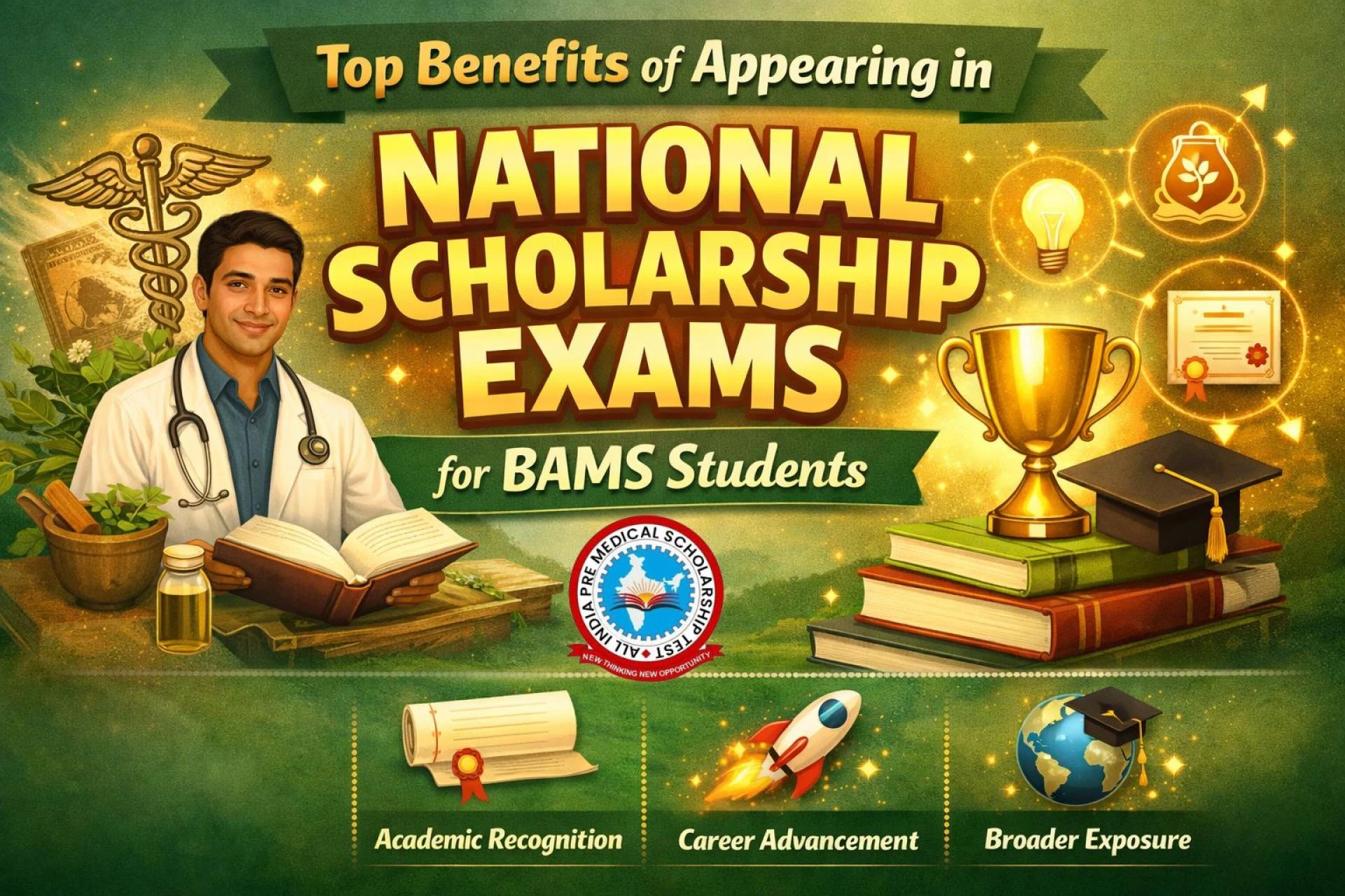 Top Benefits of Appearing in National Scholarship Exams for BAMS Students