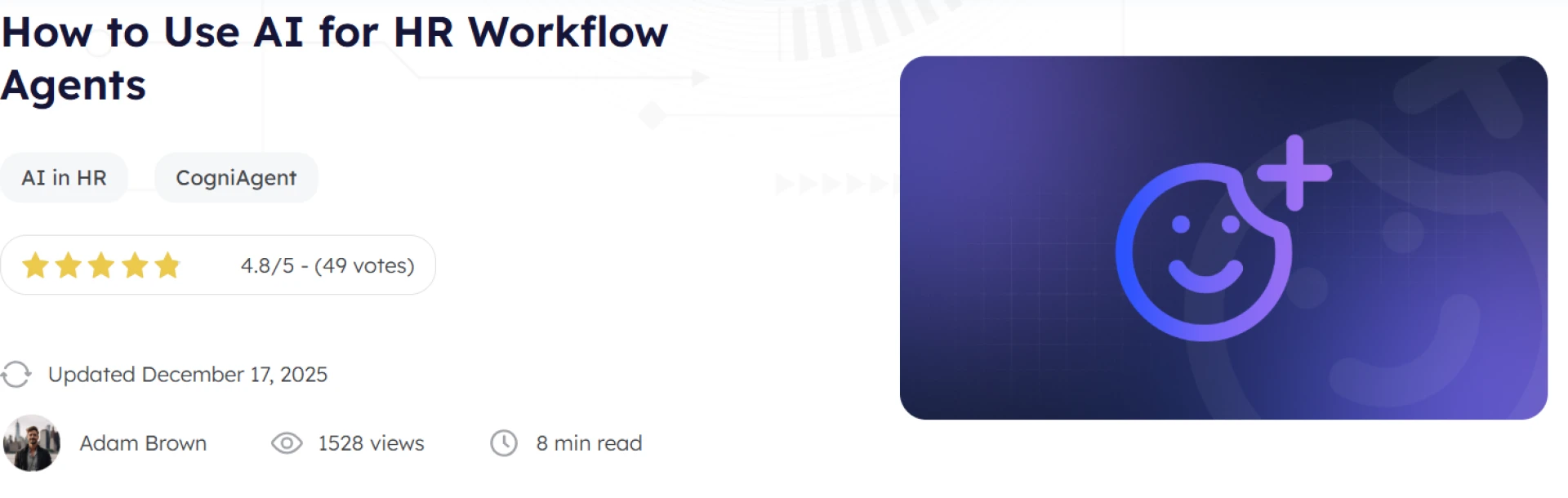 How AI Agents Improve Recruitment Efficiency