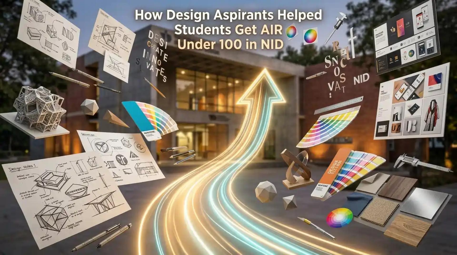 How Design Aspirants Helped Students Get AIR Under 100 in NID
