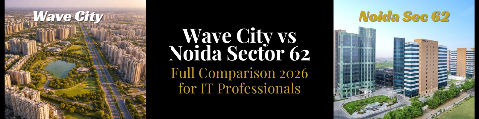 Wave City vs Noida Sector 62 in 2026: Which One Makes More Sense for Buyers Who Want Both Practical Living and Long-Term Value?