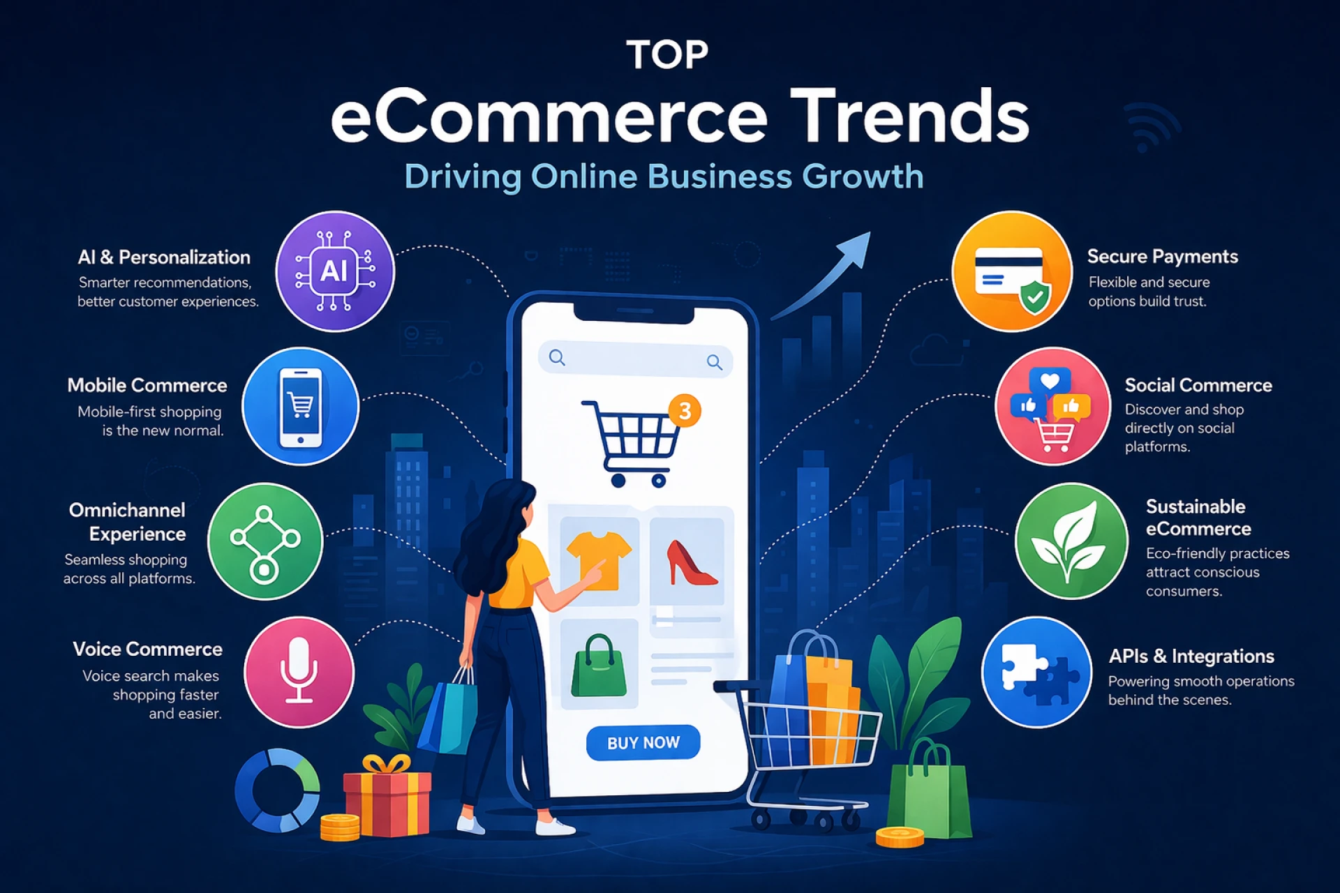 Top eCommerce Trends Driving Online Business Growth