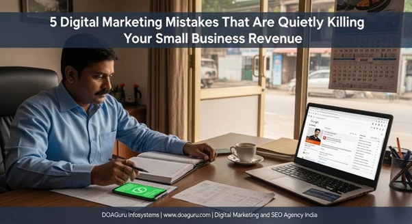 5 Digital Marketing Mistakes That Are Quietly Killing Your Small Business Revenue
