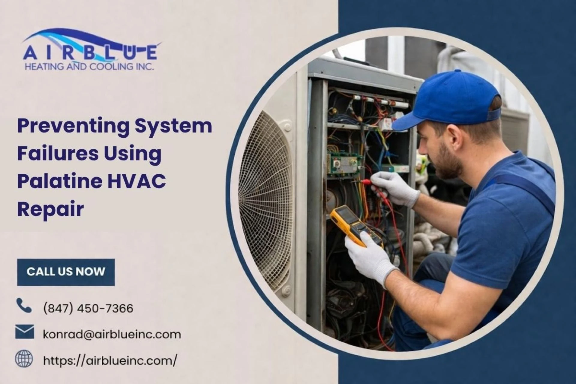 Preventing System Failures Using Palatine HVAC Repair