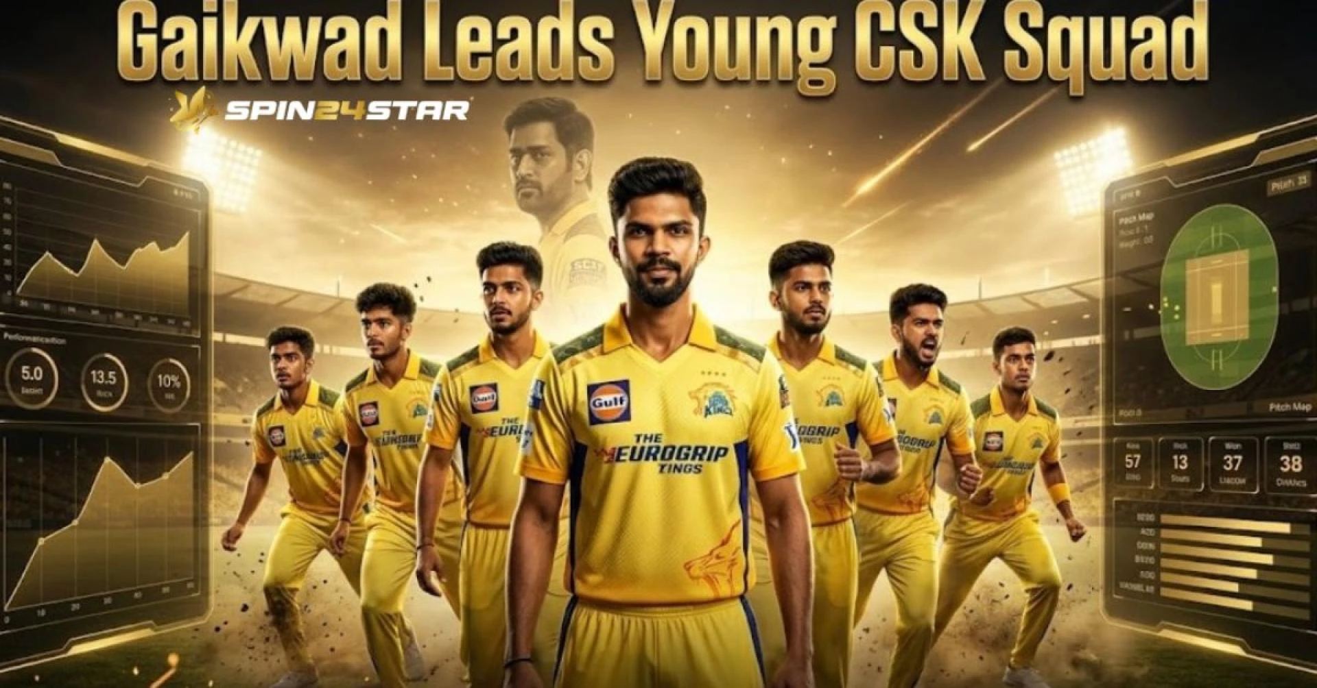Gaikwad Asks for Patience with CSK | spin24star