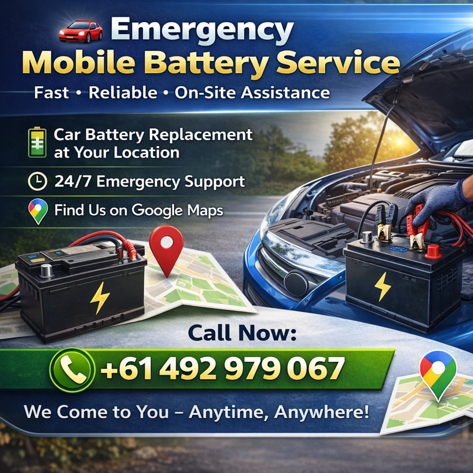 The Complete Guide to Car Battery Replacement & Emergency Services
